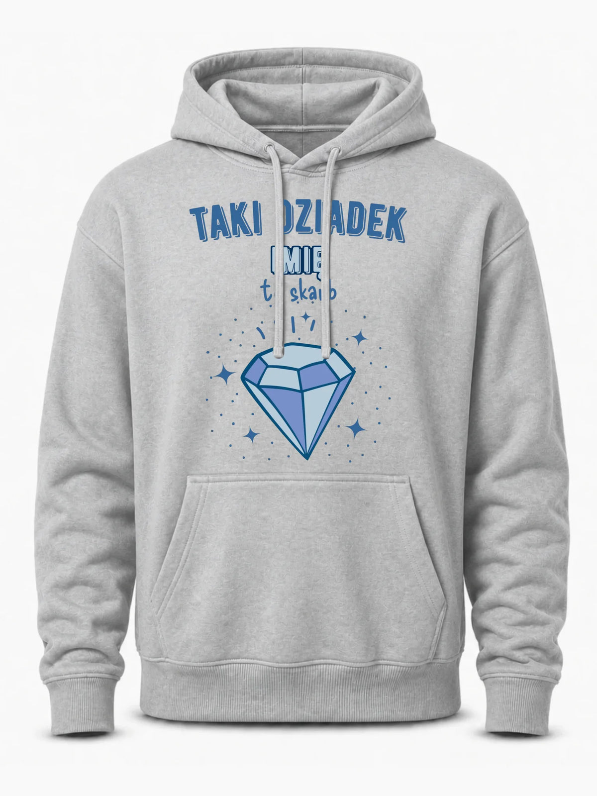 Bluza z kapturem dla dziadka - Taki Dziadek to skarb - personalizowana D06