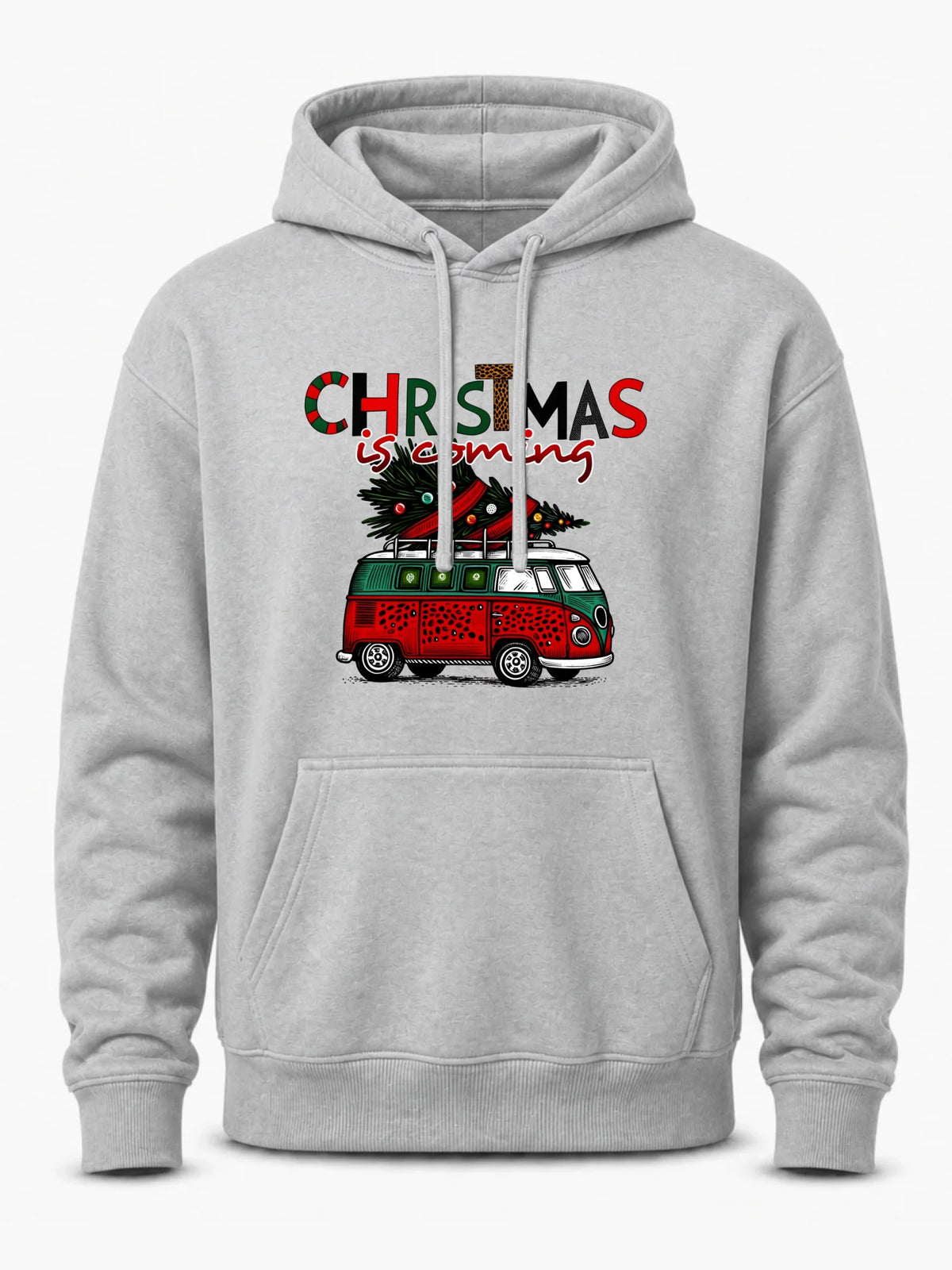 Bluza męska z kapturem świąteczna - Kamper Christmas is coming BN42