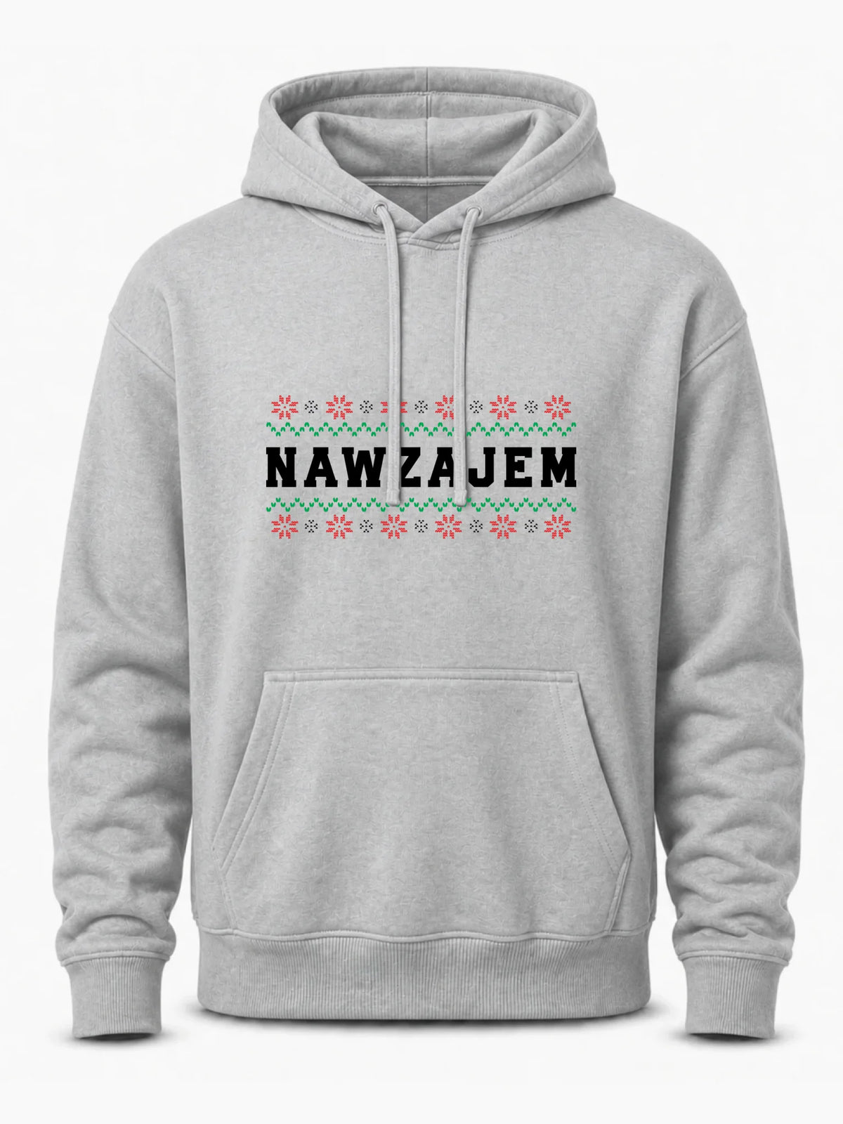 Bluza męska z kapturem świąteczna - Nawzajem BN150