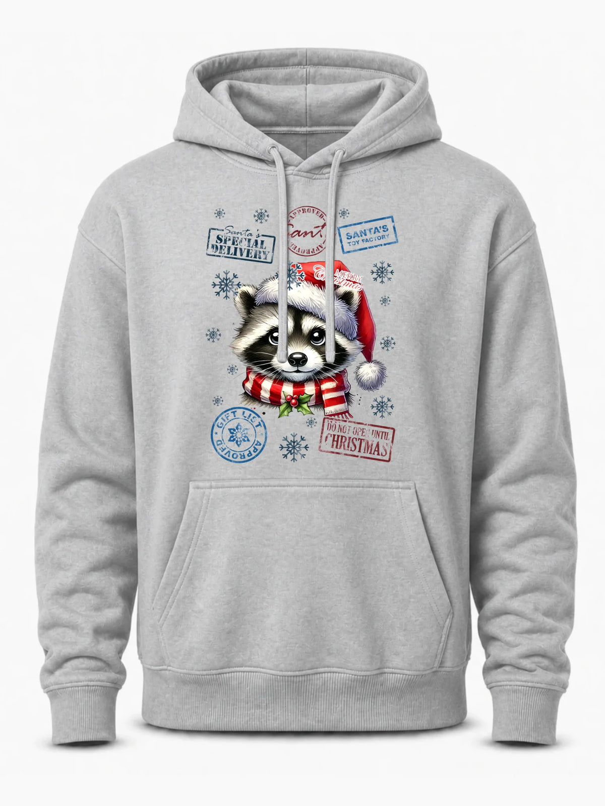 Bluza męska z kapturem świąteczna - Szop - Przesyłka od Mikołaja BN104