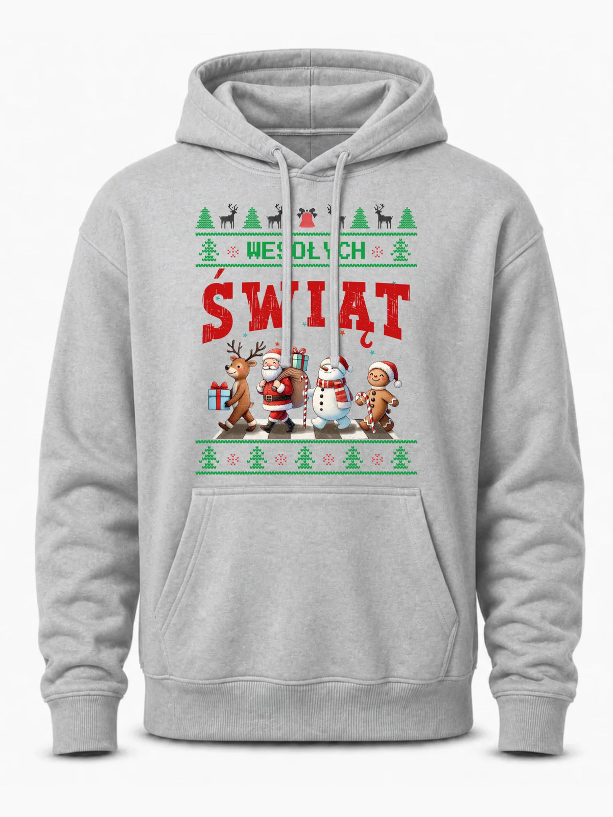 Bluza męska z kapturem świąteczna - Wesołych Świąt BN06