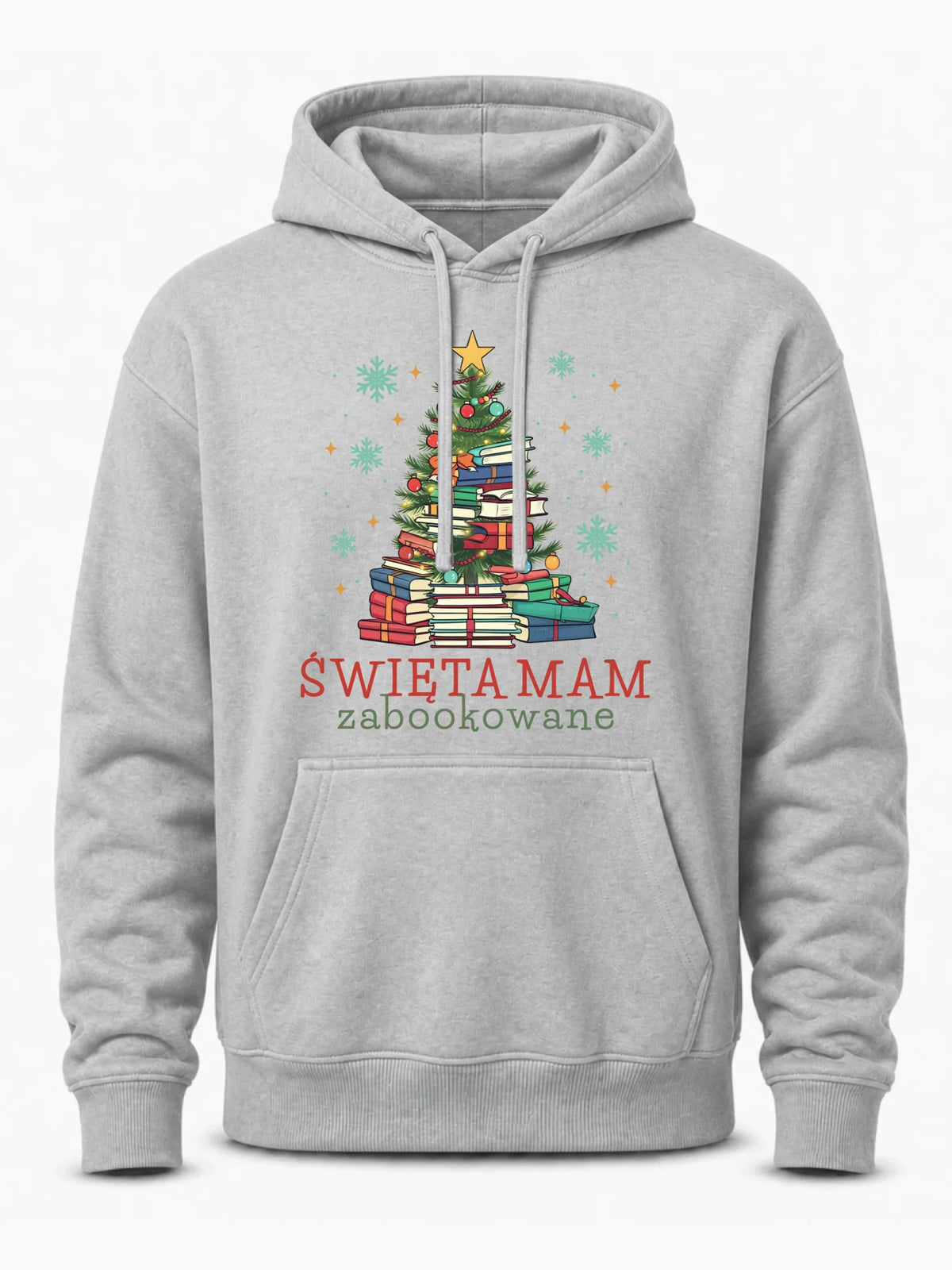 Bluza męska z kapturem świąteczna - Święta mam zabookowane BN05