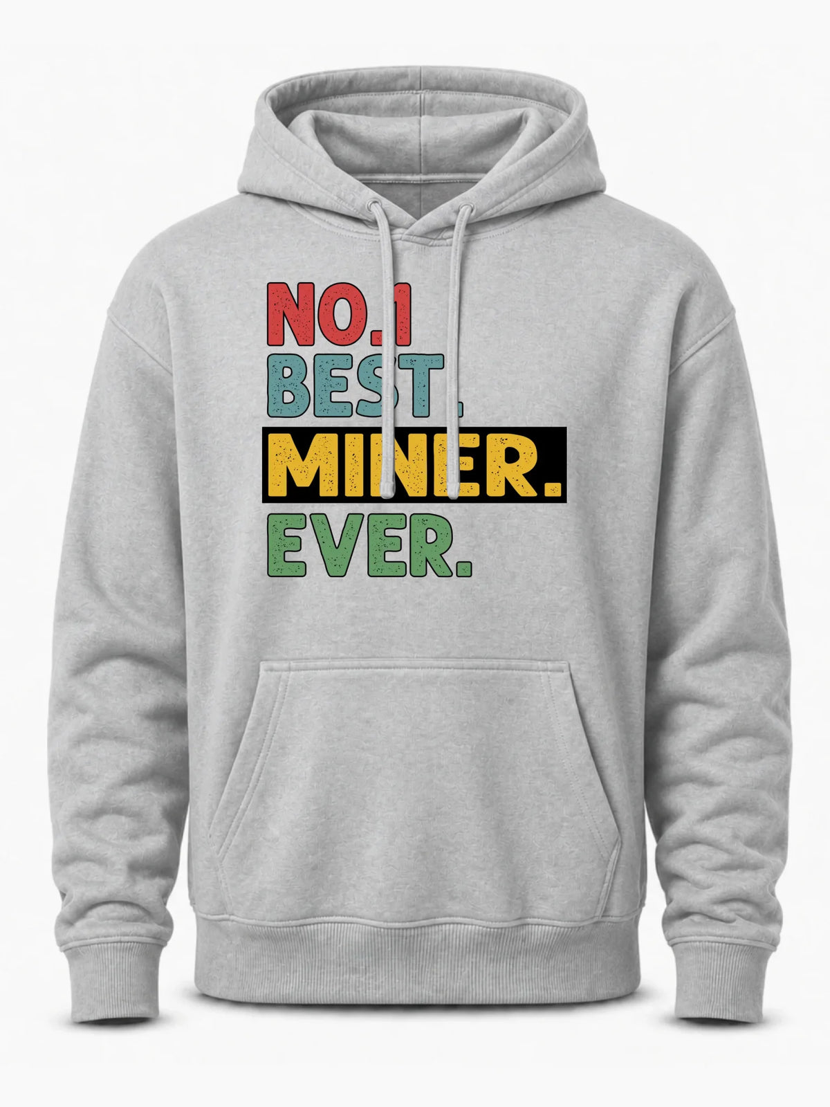 Bluza męska z kapturem - prezent dla górnika - Best miner ever G12