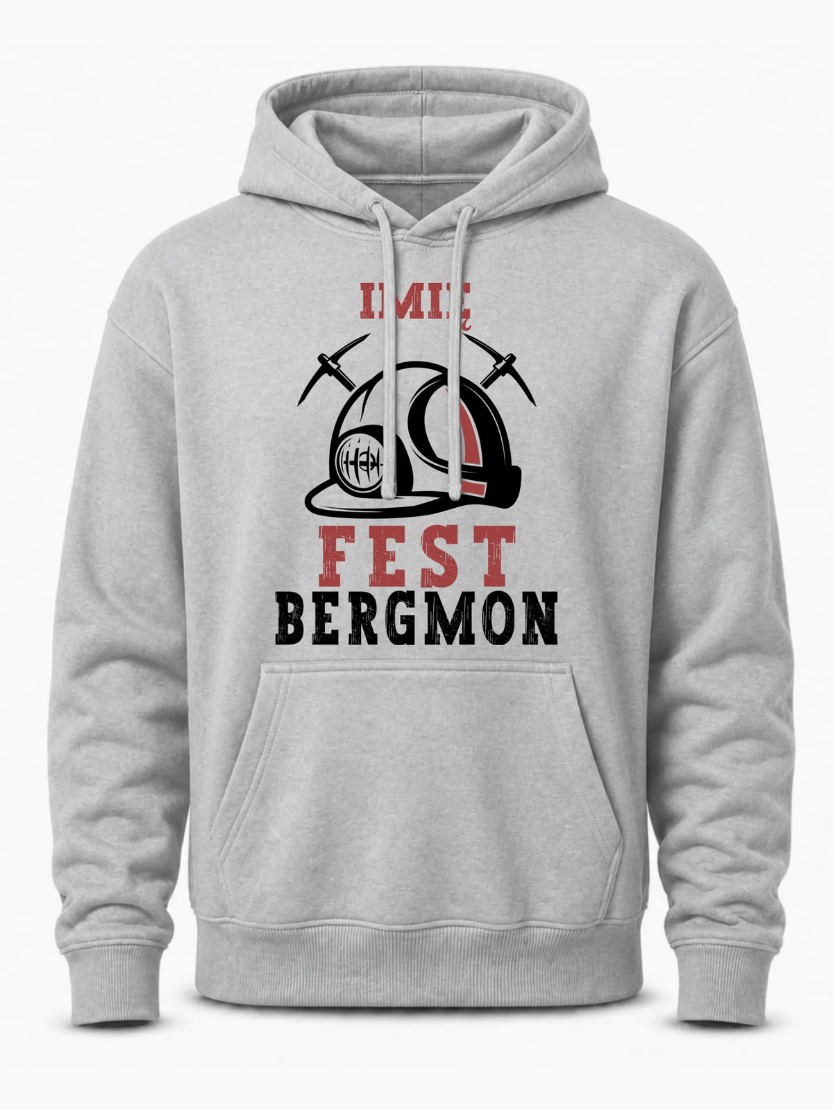 Bluza męska z kapturem - prezent dla górnika - Fest bergmon - personalizowana G07