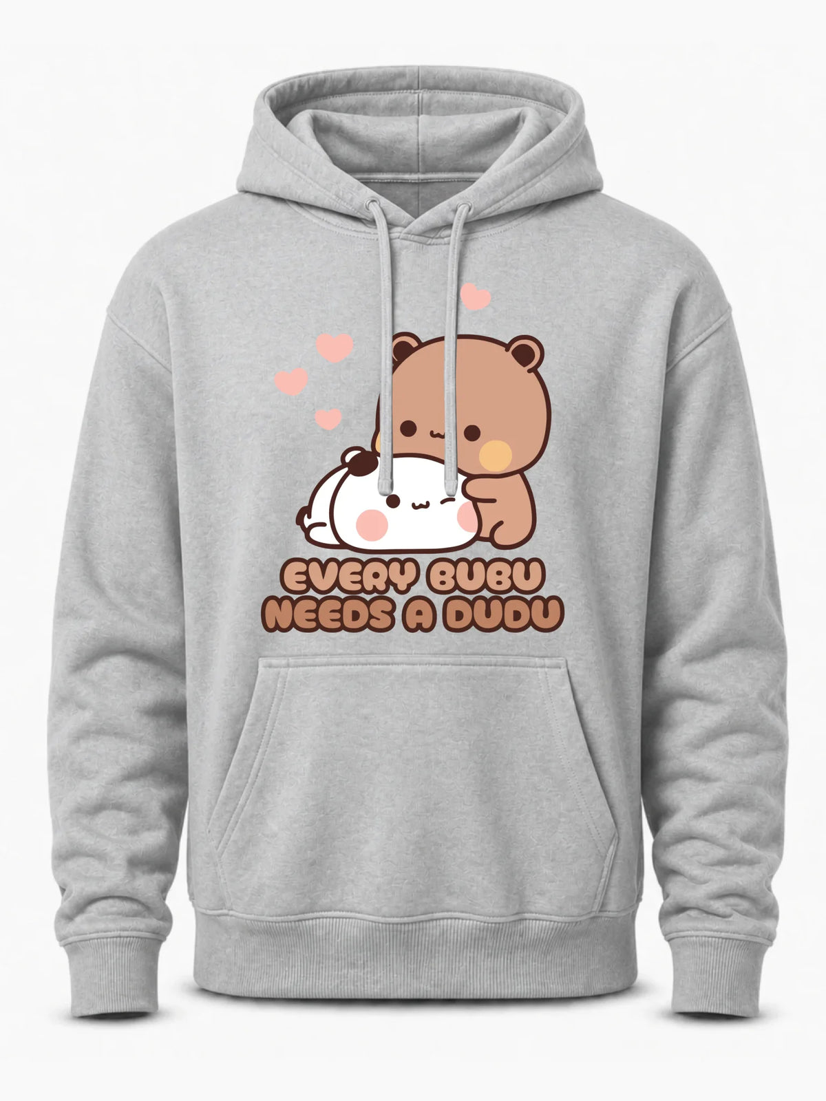 Bluza męska z kapturem dla par - Every Bubu needs a Dudu W33