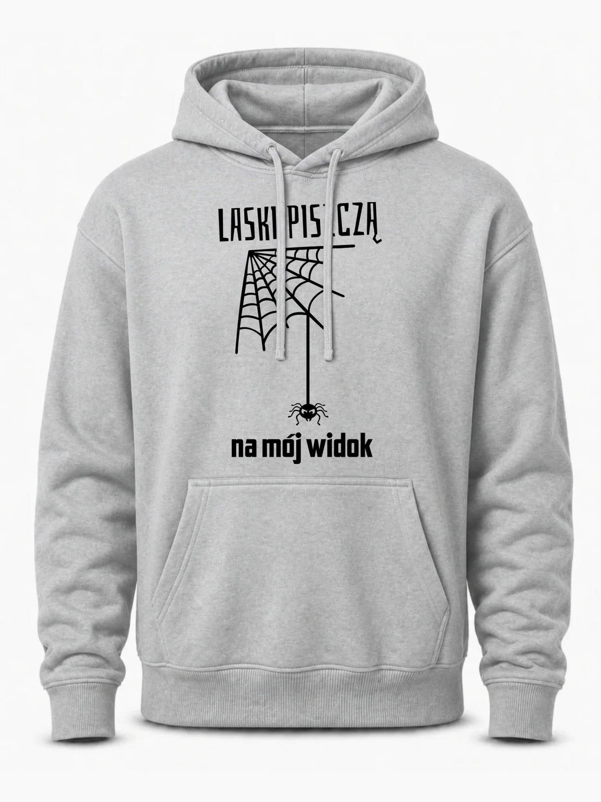 Bluza męska z kapturem - prezent dla chłopaka - Laski piszczą na mój widok DCH13