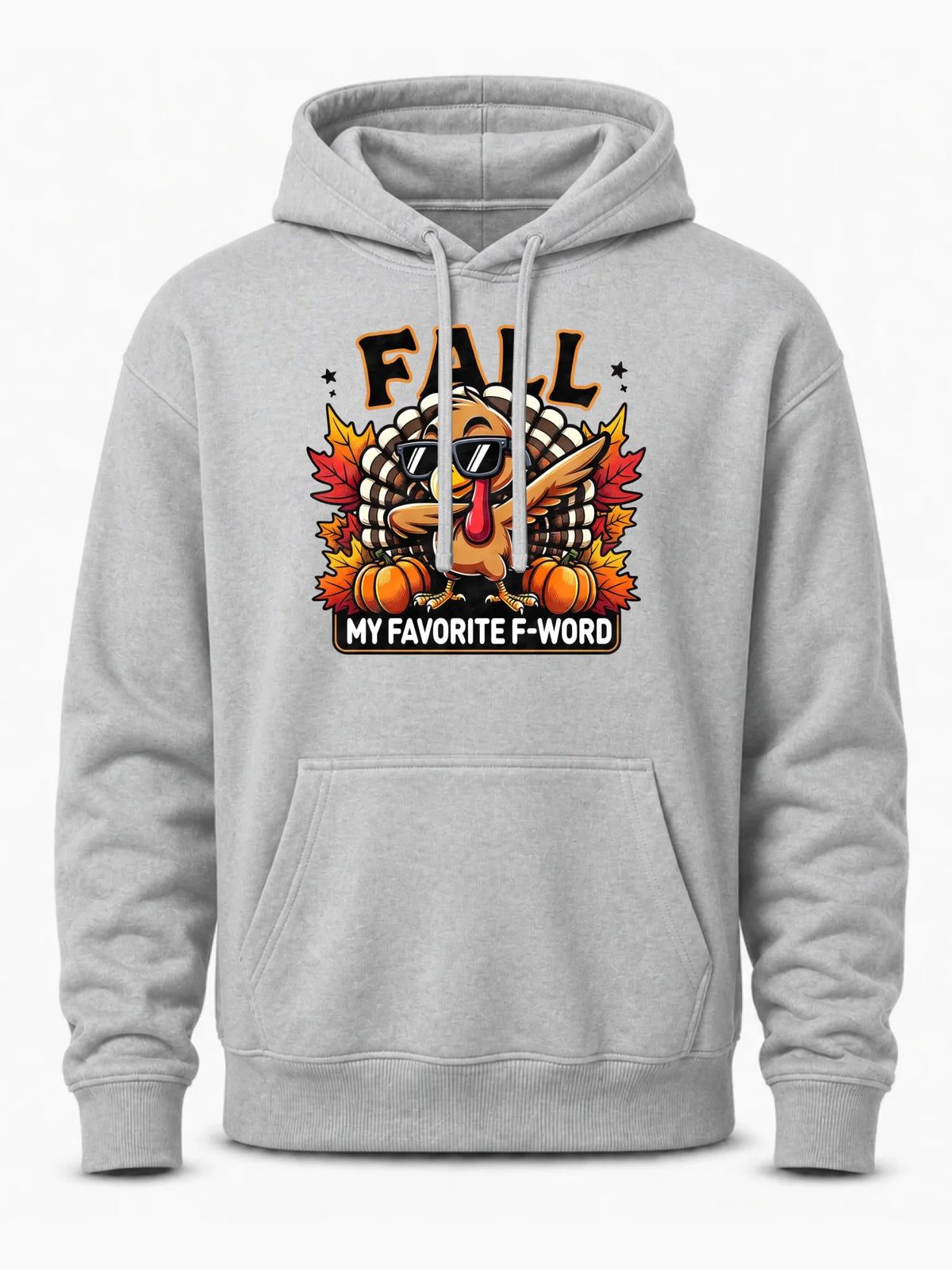 Bluza męska z kapturem jesienna - FALL my favorite F-word JS11