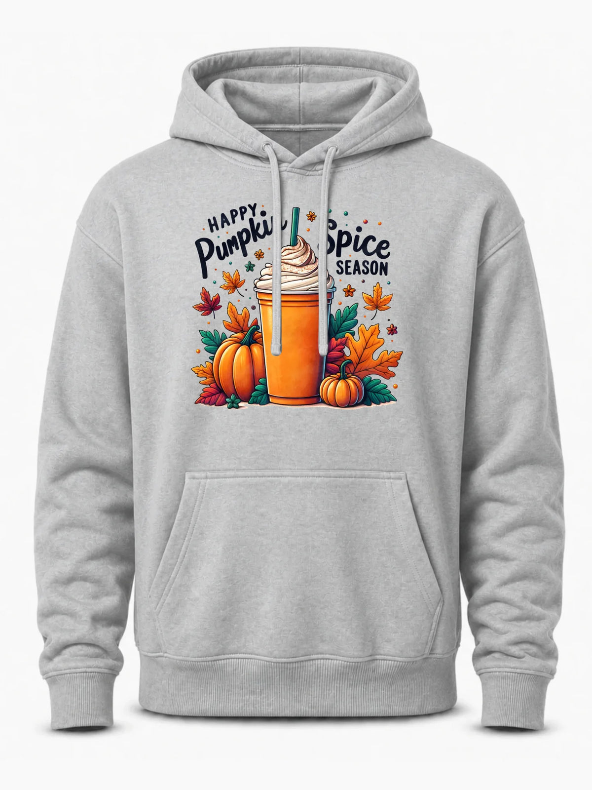 Bluza męska z kapturem jesienna - Pumpkin Spice - kawa dyniowa JS02