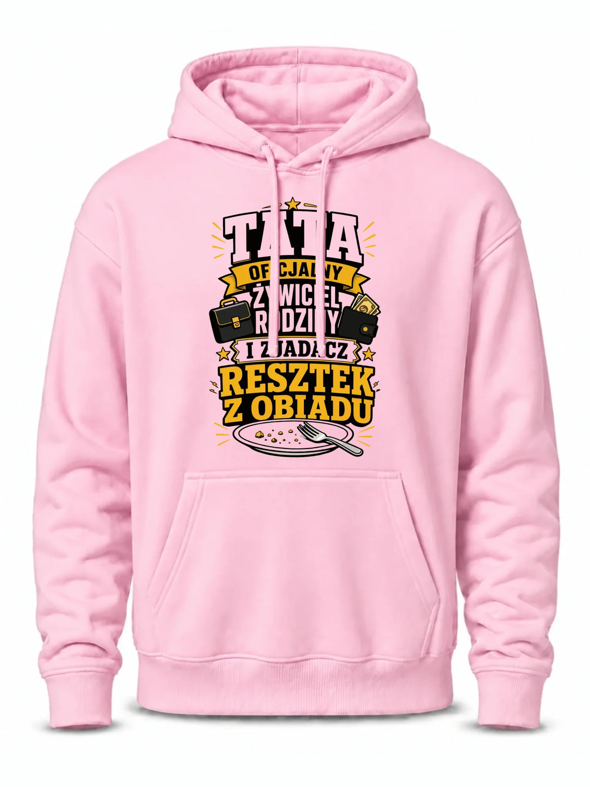 Bluza z kapturem dla taty - Tata oficjalny żywiciel rodziny DT34