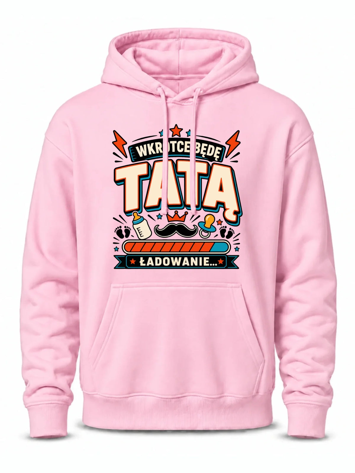 Bluza z kapturem dla przyszłego taty - Wkrótce będę tatą DT23