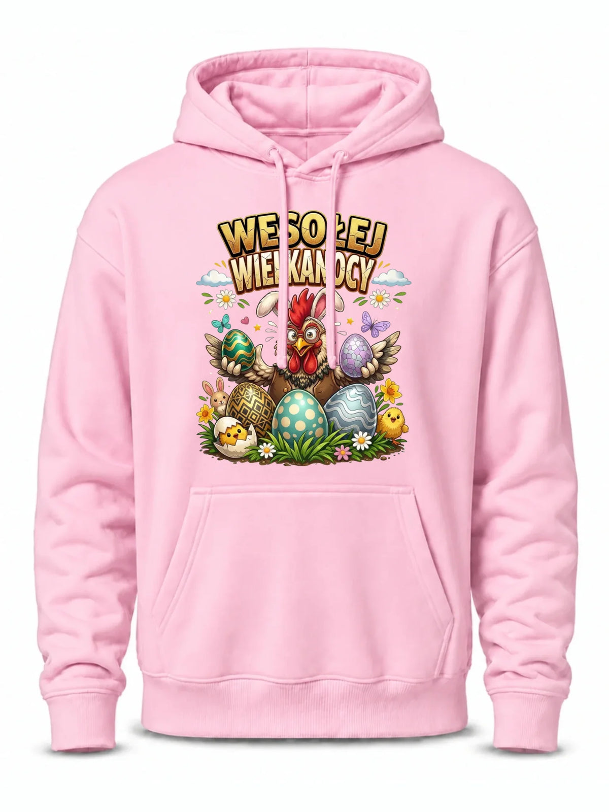 Bluza męska z kapturem wielkanocna - Wesołej Wielkanocy WN20