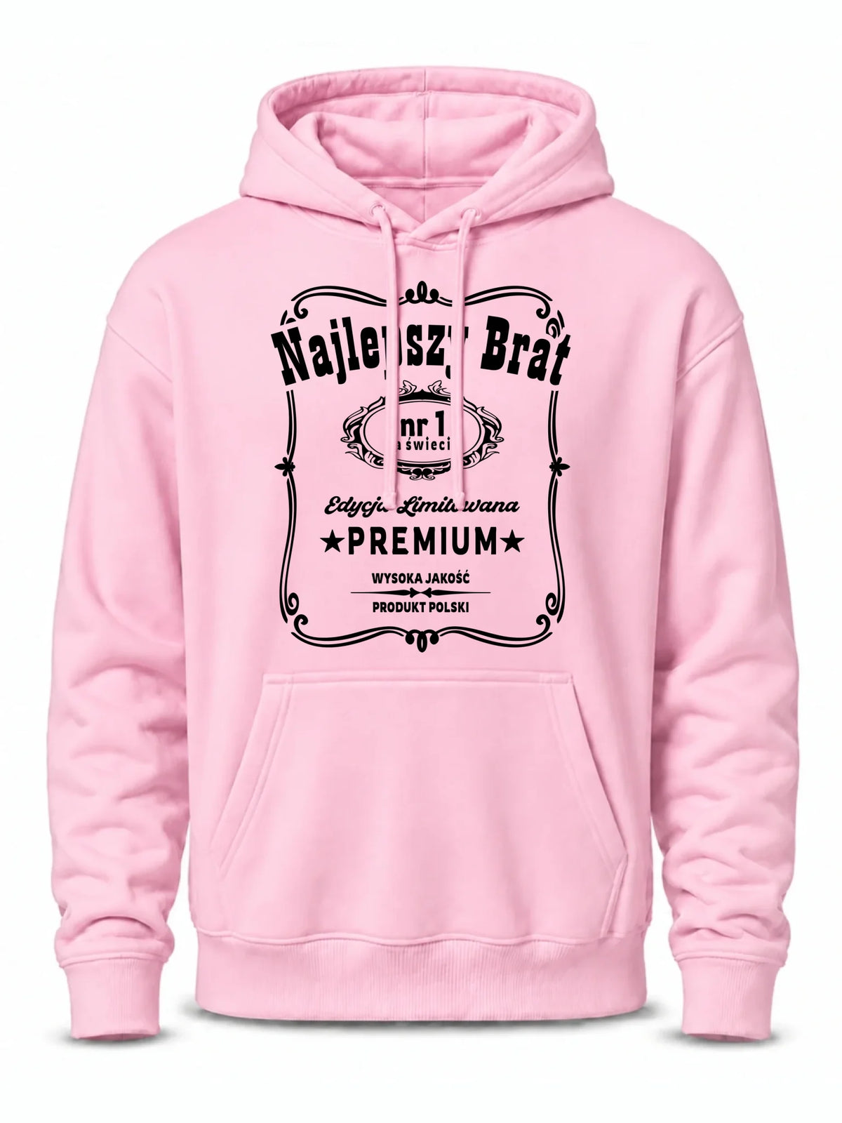 Bluza męska z kapturem dla brata - Najlepszy Brat Edycja Limitowana DB02