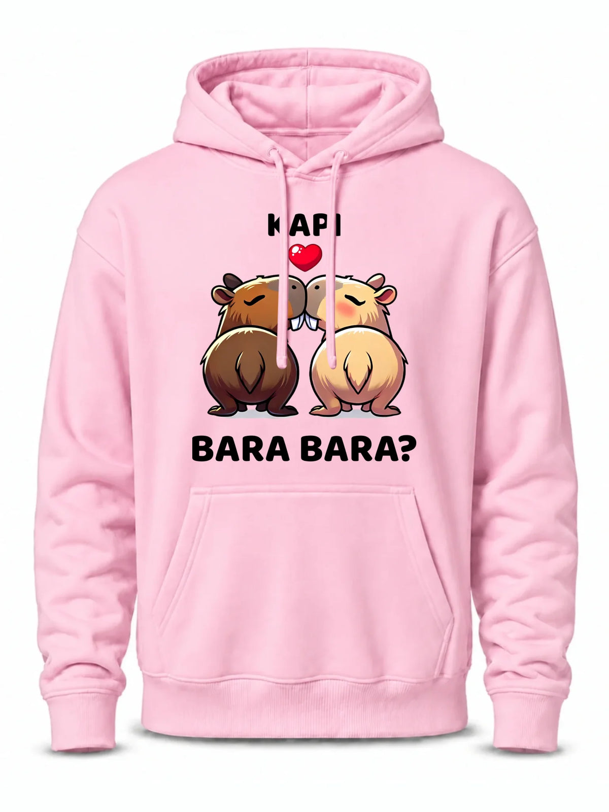 Bluza męska z kapturem - Kapibara bara bara W86