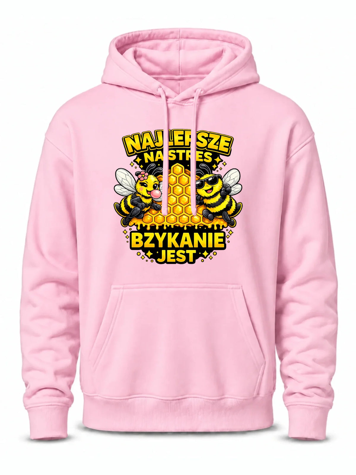 Bluza męska z kapturem - Najlepsze na stres bzykanie jest W79