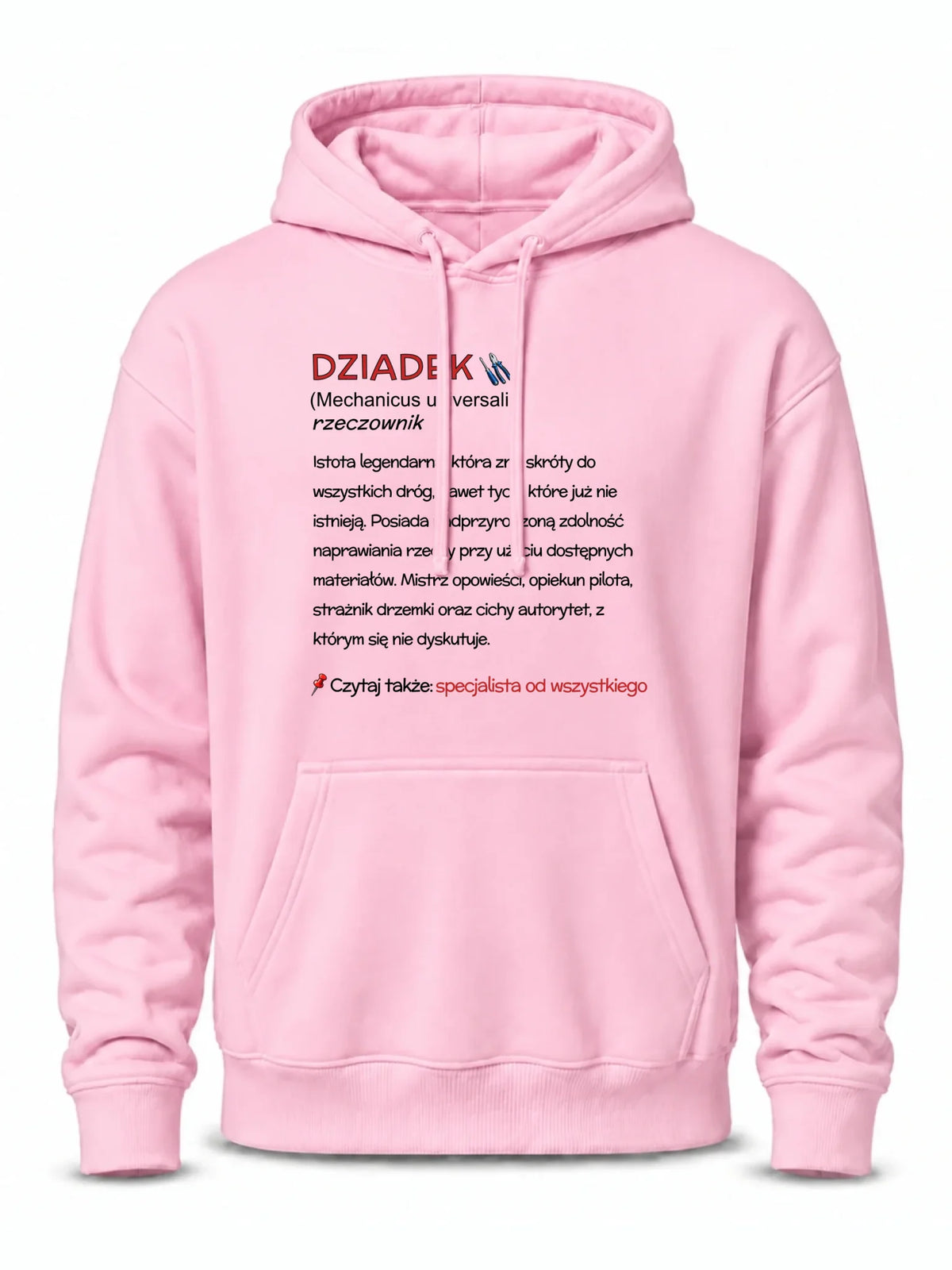 Bluza z kapturem dla dziadka - Dziadek śmieszna definicja D43