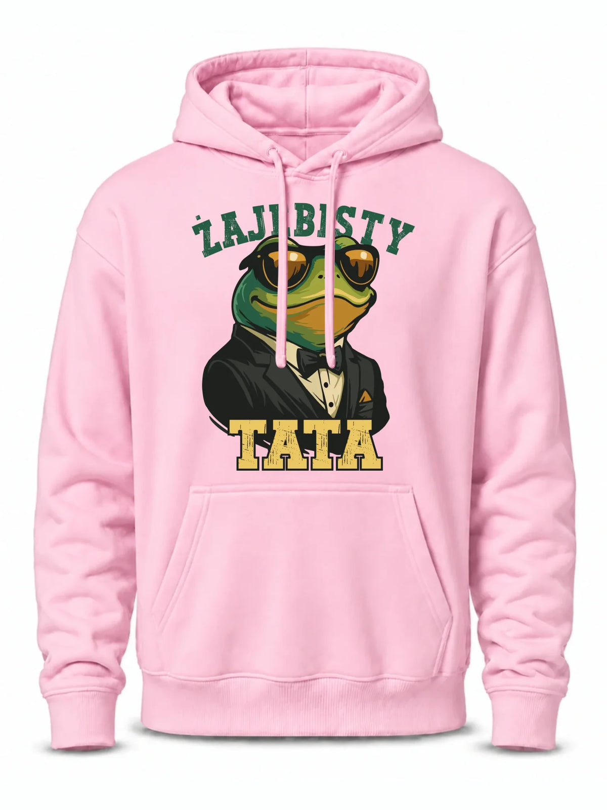 Bluza męska z kapturem dla taty - Żajebisty tata DT83