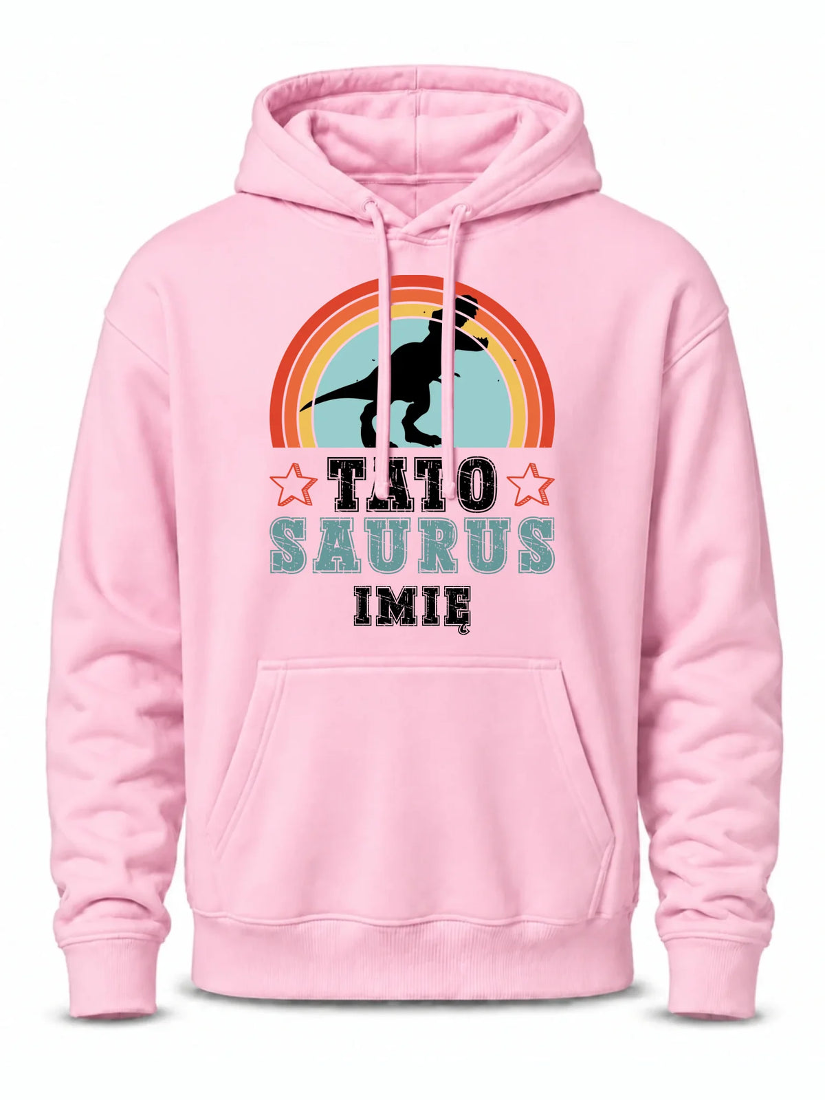 Bluza męska z kapturem dla taty - Tato Saurus - personalizowana DT03