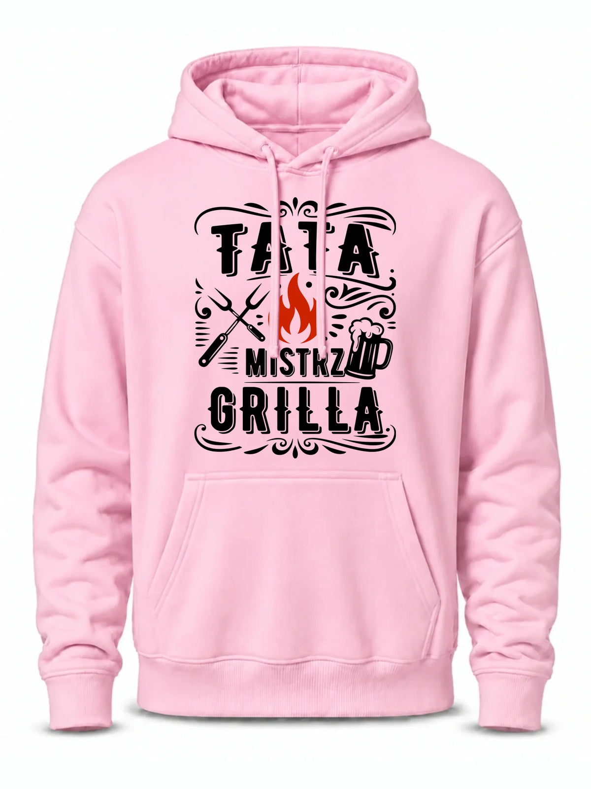 Bluza z kapturem dla taty - Tata mistrz grilla DT53