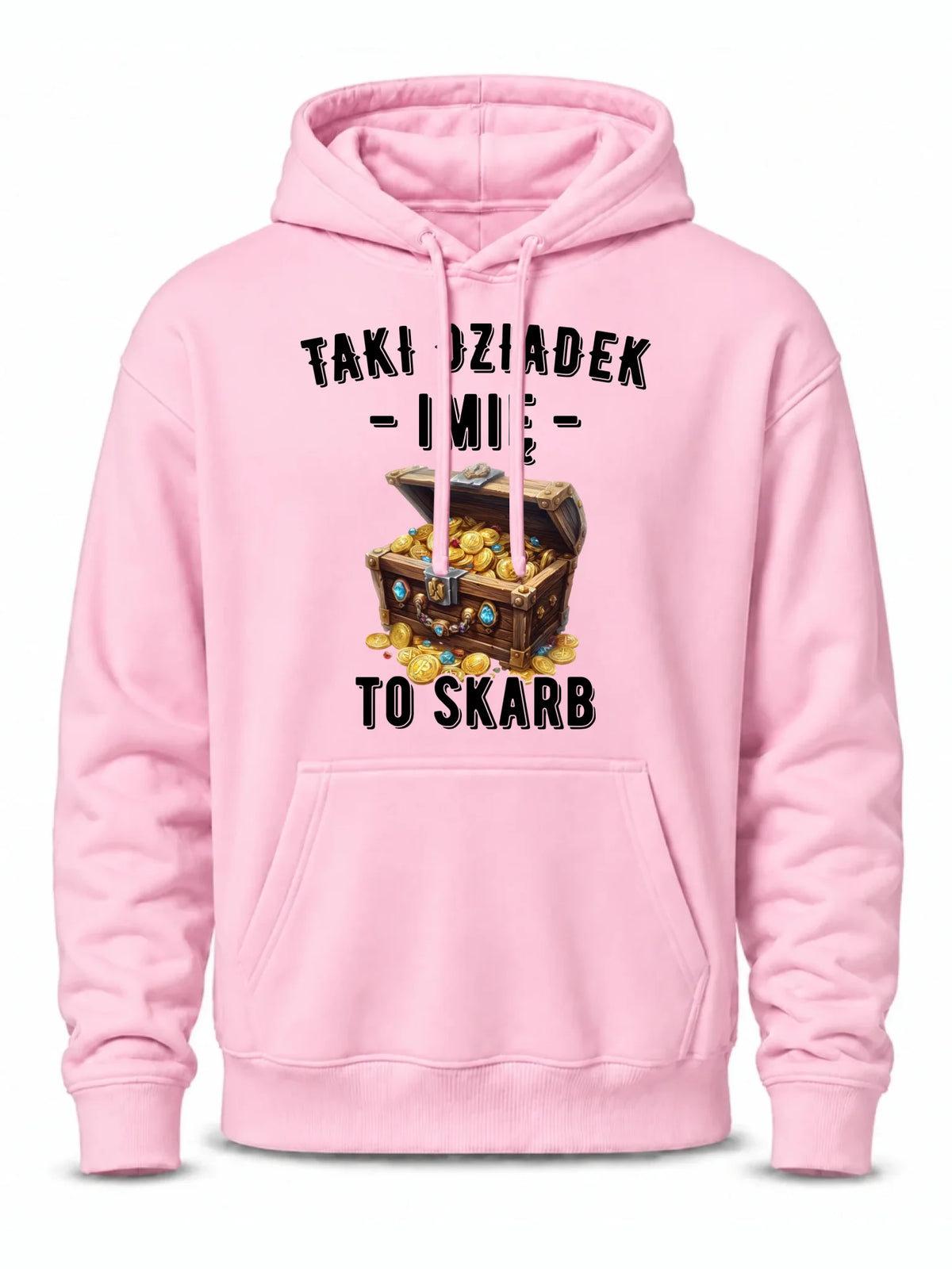 Bluza z kapturem dla dziadka - Taki dziadek to skarb - personalizowana D19