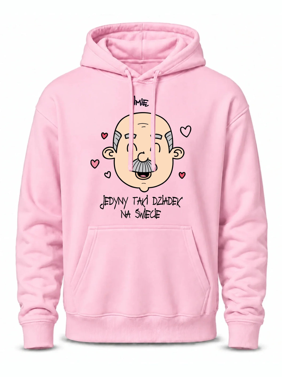 Bluza z kapturem dla dziadka - Jedyny taki dziadek na świecie - personalizowana D15