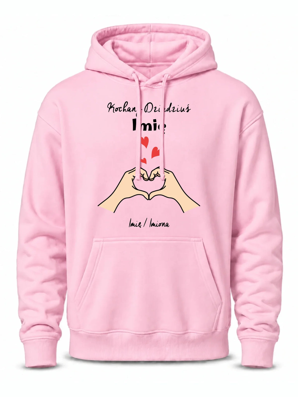 Bluza z kapturem dla dziadka - Kochany Dziadek podpis - personalizowana D13
