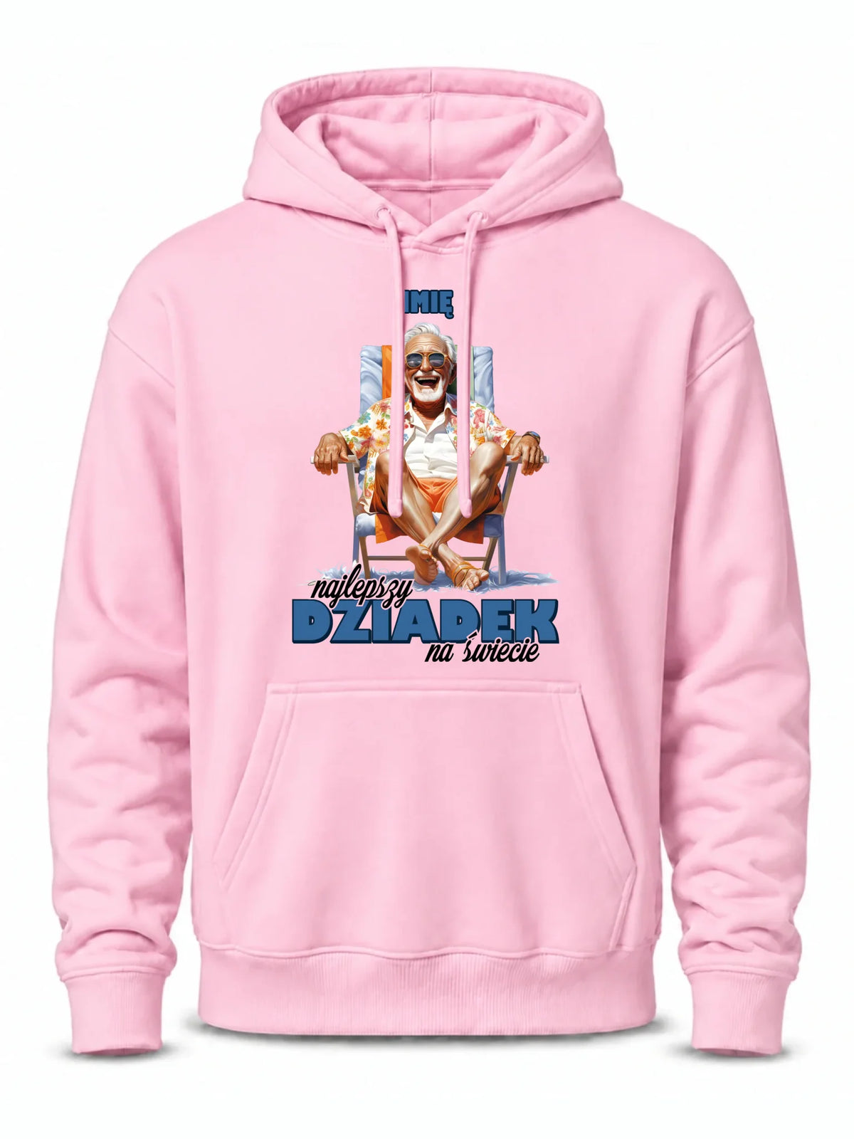 Bluza z kapturem dla dziadka - Najlepszy Dziadek na świecie - personalizowana D14