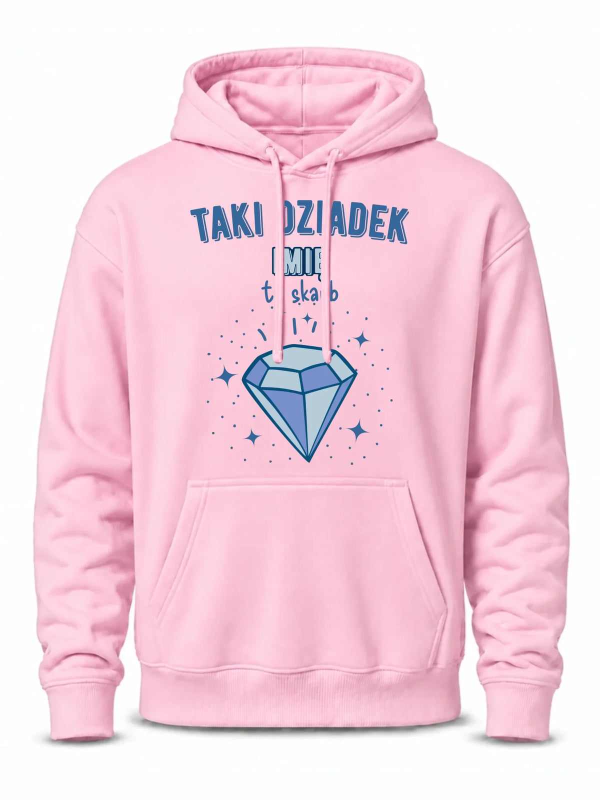 Bluza z kapturem dla dziadka - Taki Dziadek to skarb - personalizowana D06