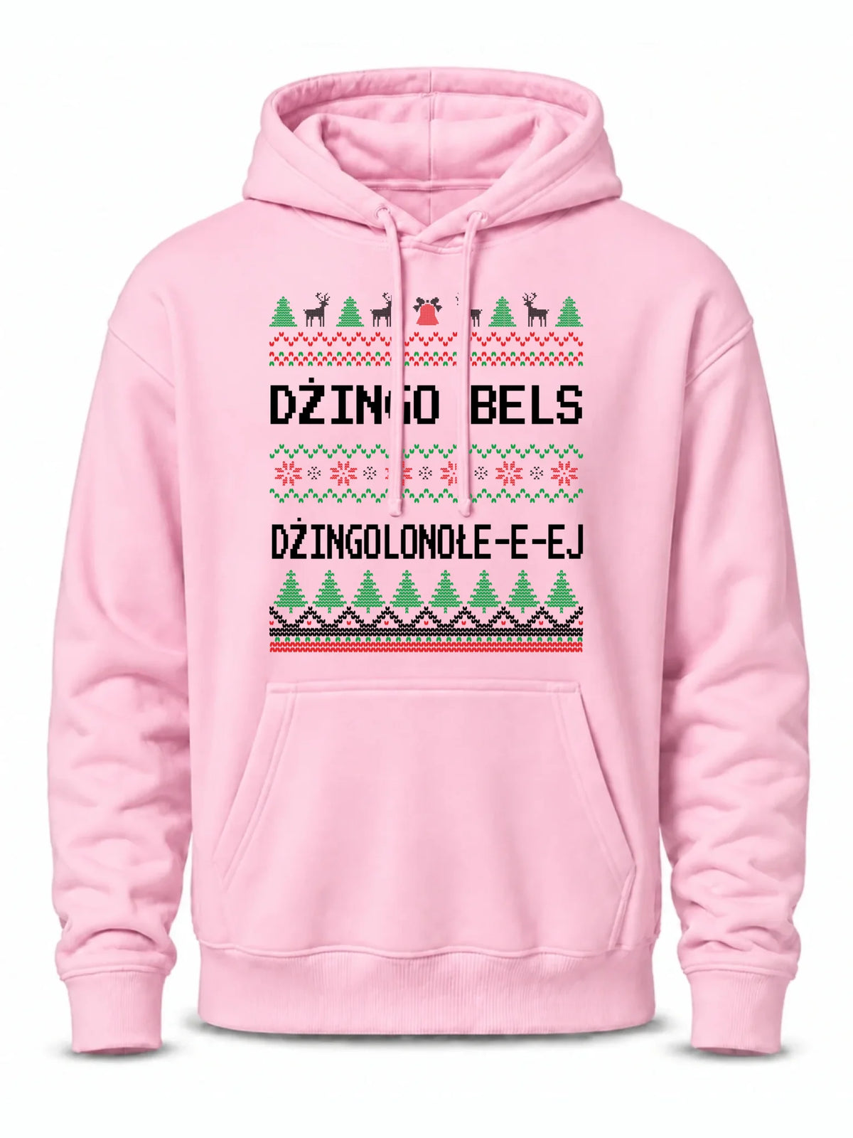 Bluza męska z kapturem świąteczna - prezent na Święta - Dżingo bels BN11