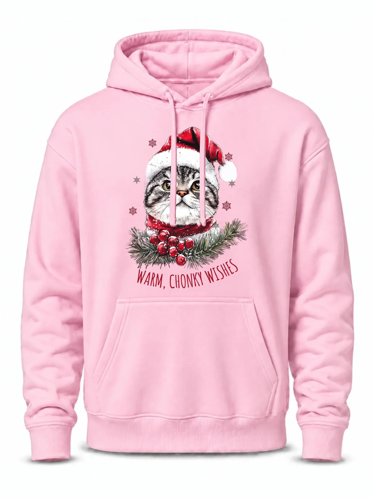 Bluza męska z kapturem świąteczna - Warm, Chonky Wishes BN36