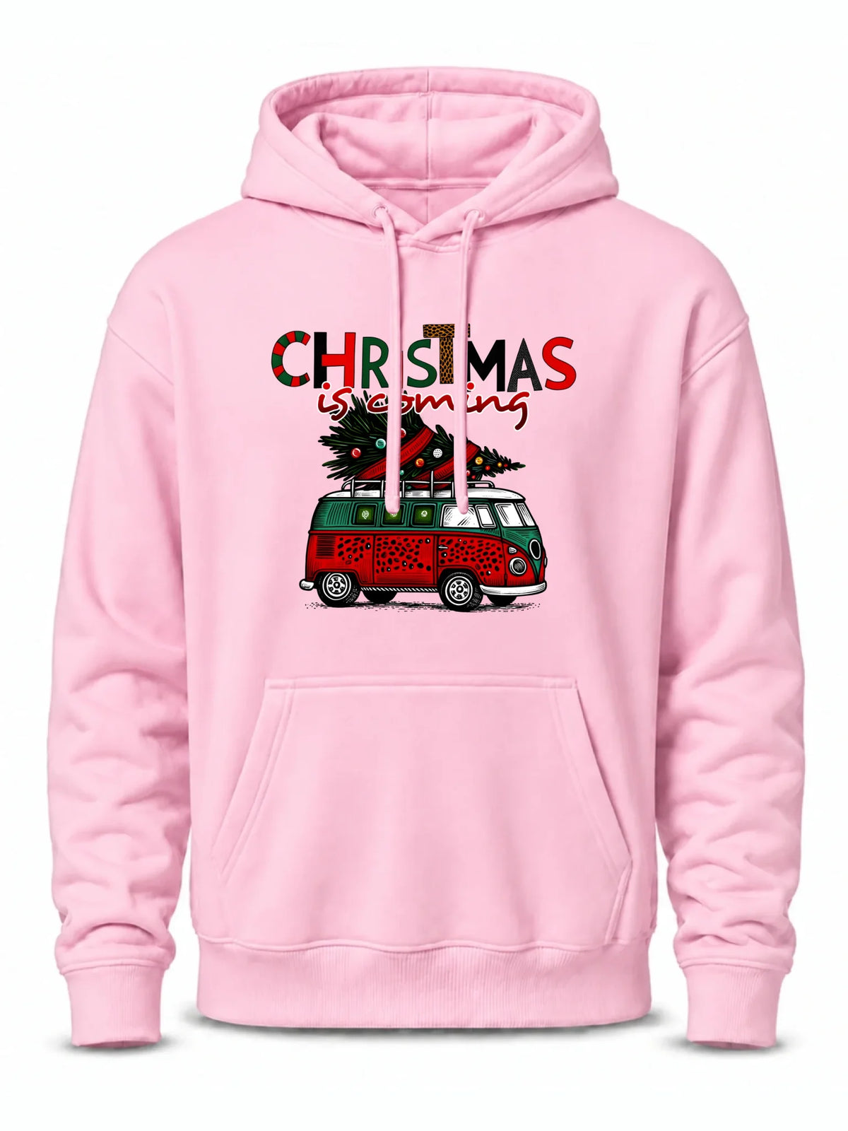 Bluza męska z kapturem świąteczna - Kamper Christmas is coming BN42