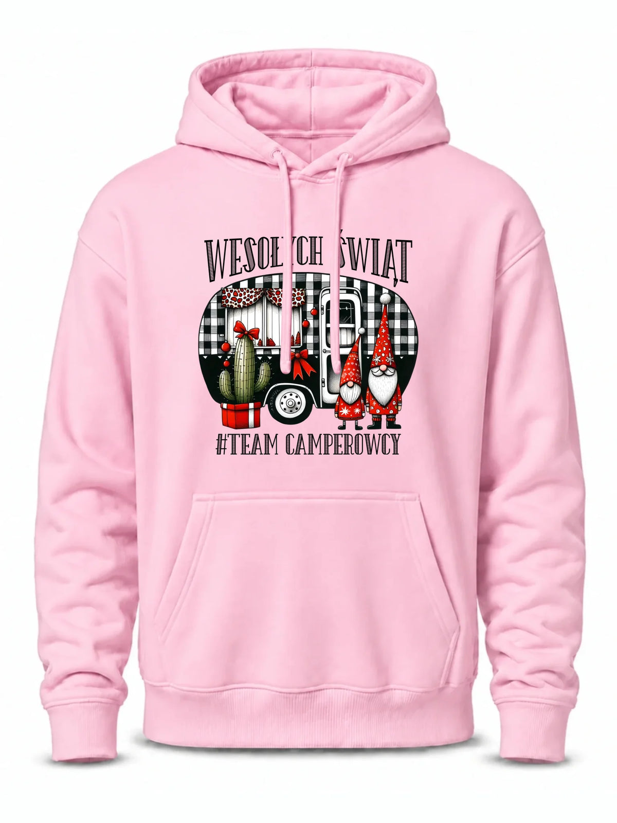 Bluza męska z kapturem świąteczna - Wesołych Świąt Team Camperowcy BN44