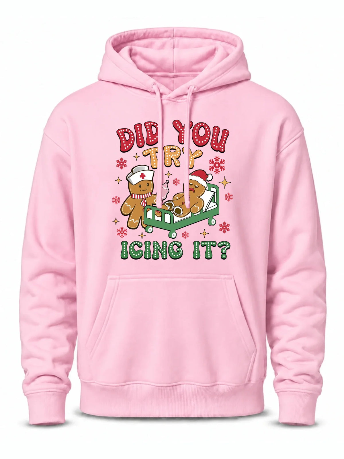 Bluza męska z kapturem świąteczna - Did you try icing it? BN78