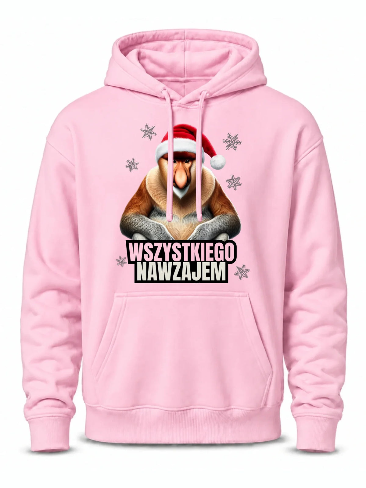 Bluza męska z kapturem świąteczna - Janusz Nosacz - Nawzajem BN110