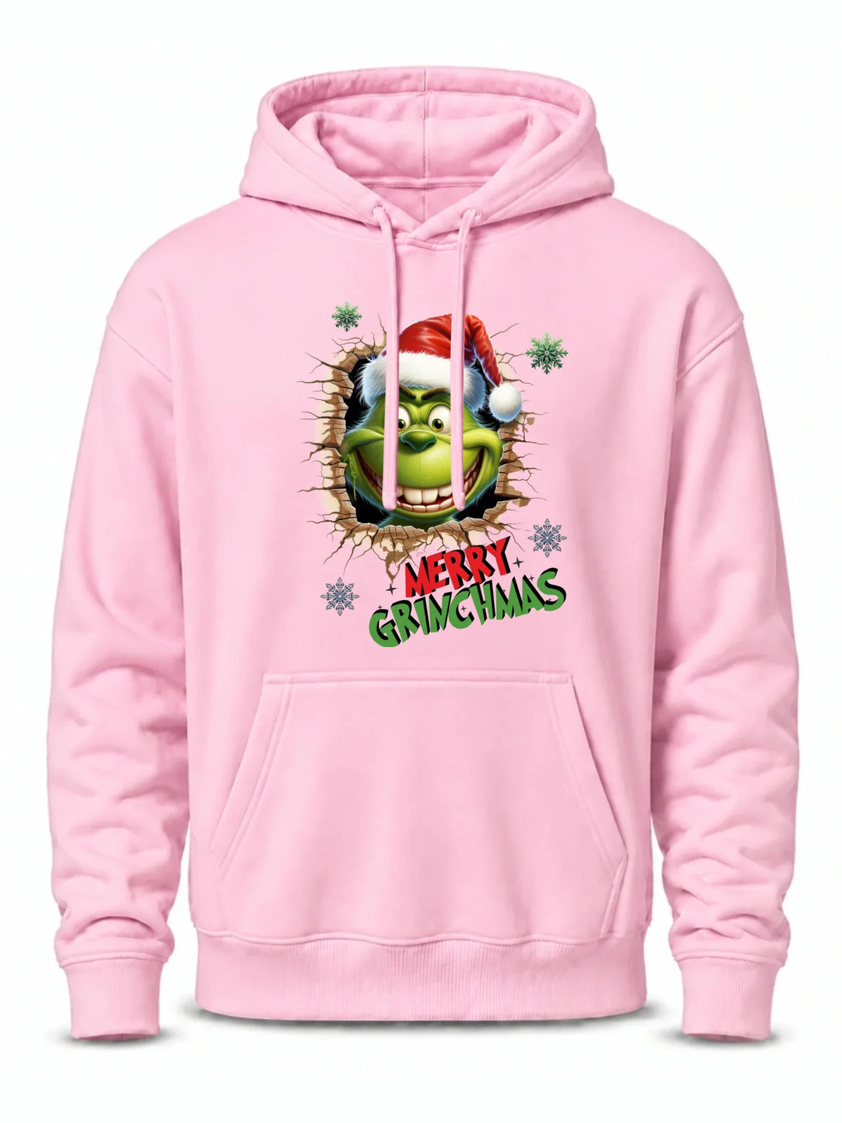 Bluza męska z kapturem świąteczna - Grinch - Merry Grinchmas BN113