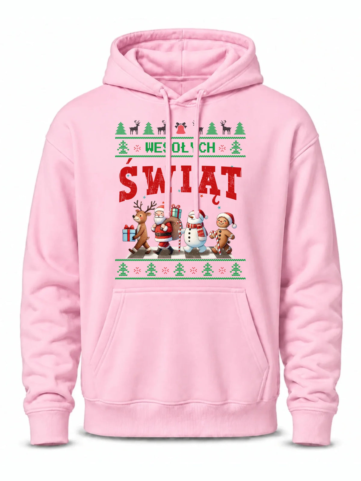 Bluza męska z kapturem świąteczna - Wesołych Świąt BN06