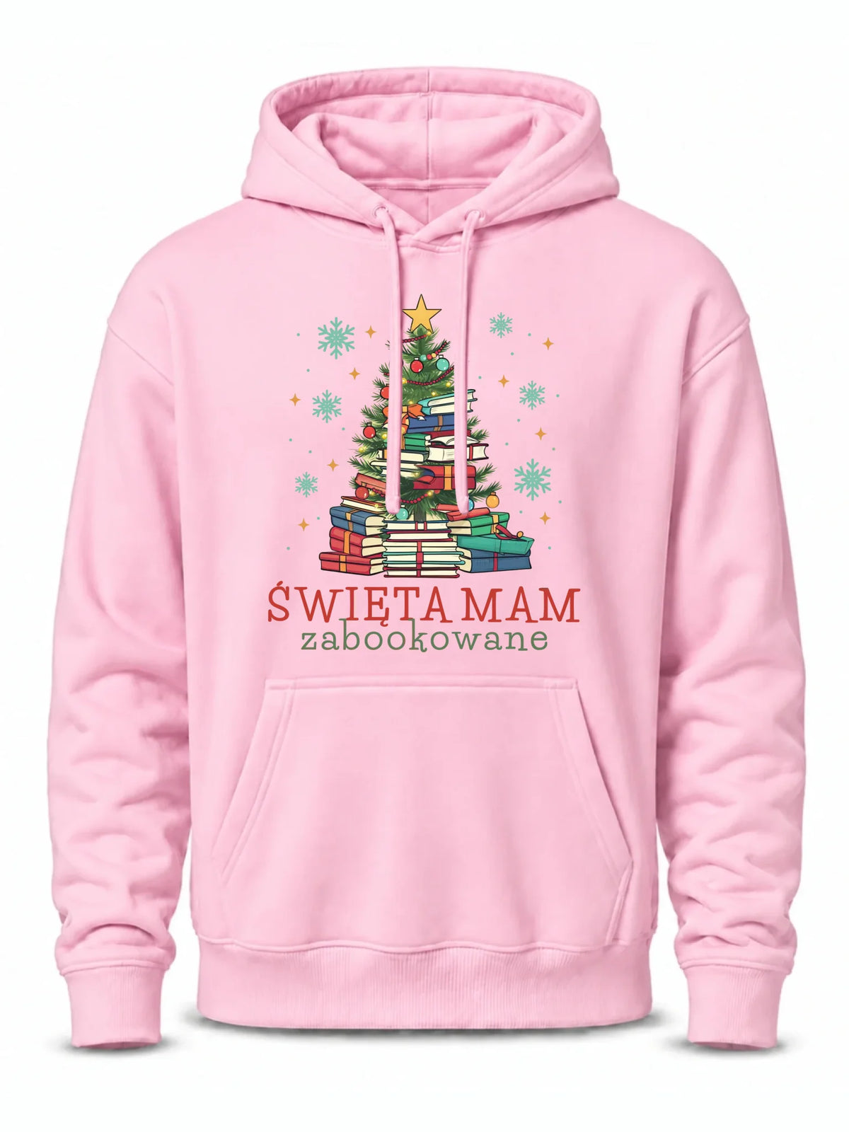 Bluza męska z kapturem świąteczna - Święta mam zabookowane BN05
