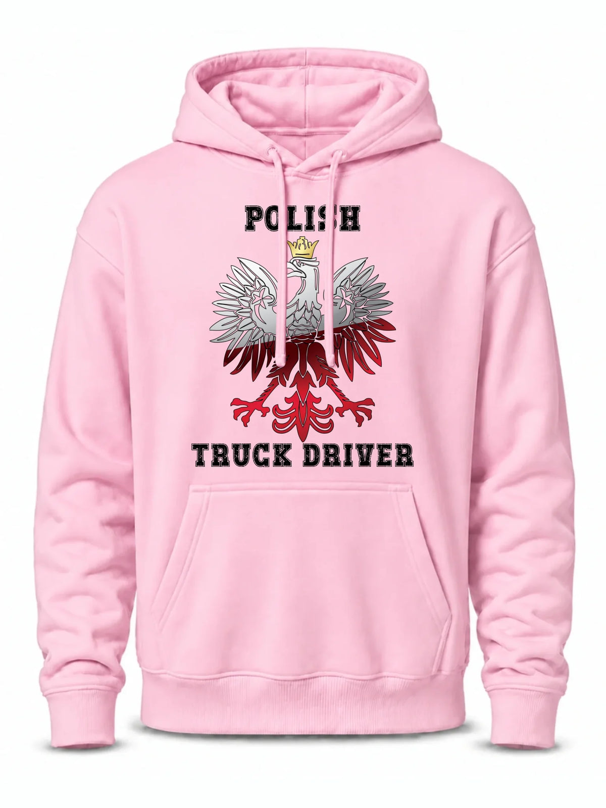 Bluza męska z kapturem dla kierowcy ciężarówki - Polish Truck Driver ZKT06