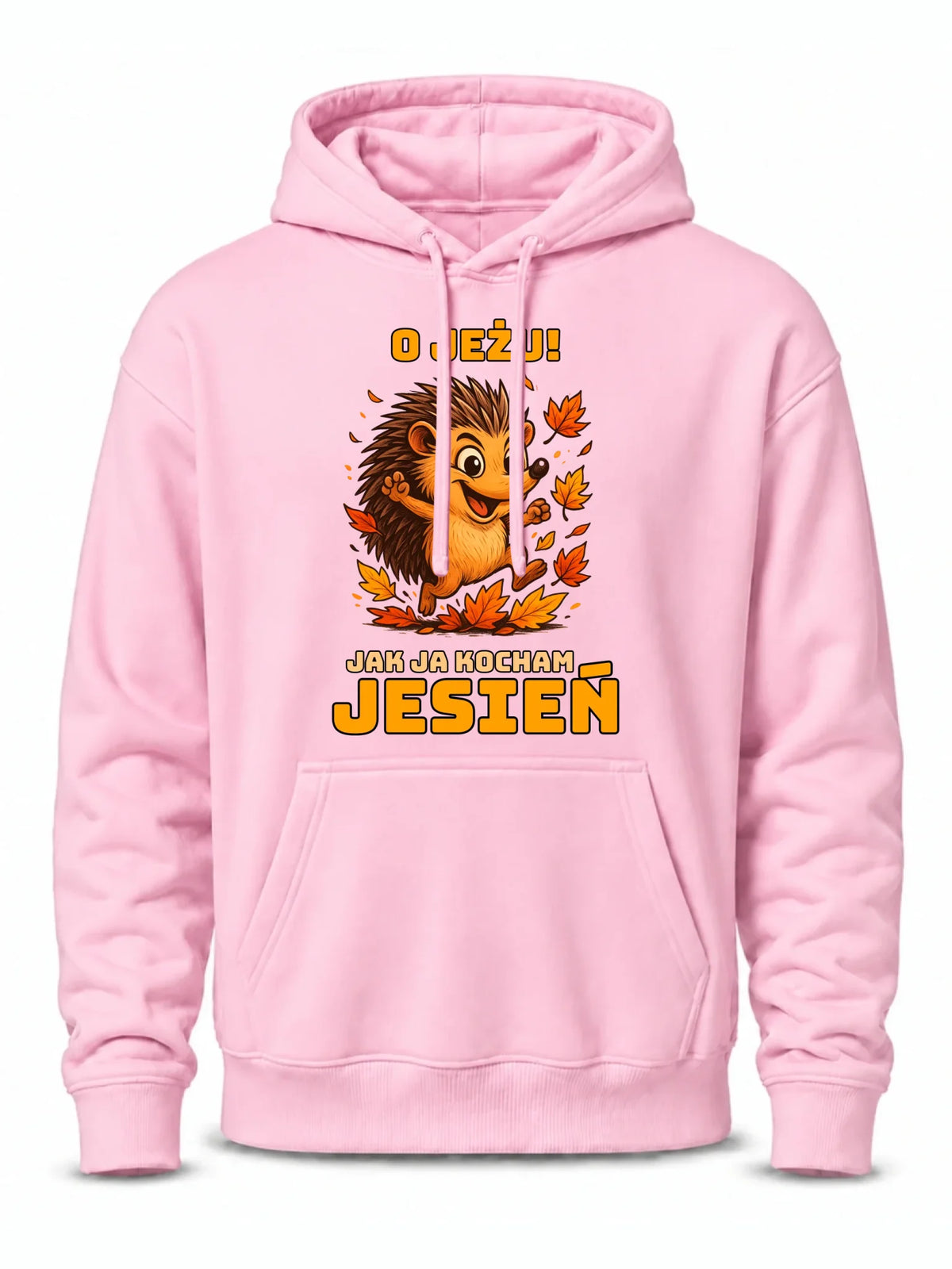 Bluza męska z kapturem jesienna - O JEŻU! Jak ja kocham jesień JS31
