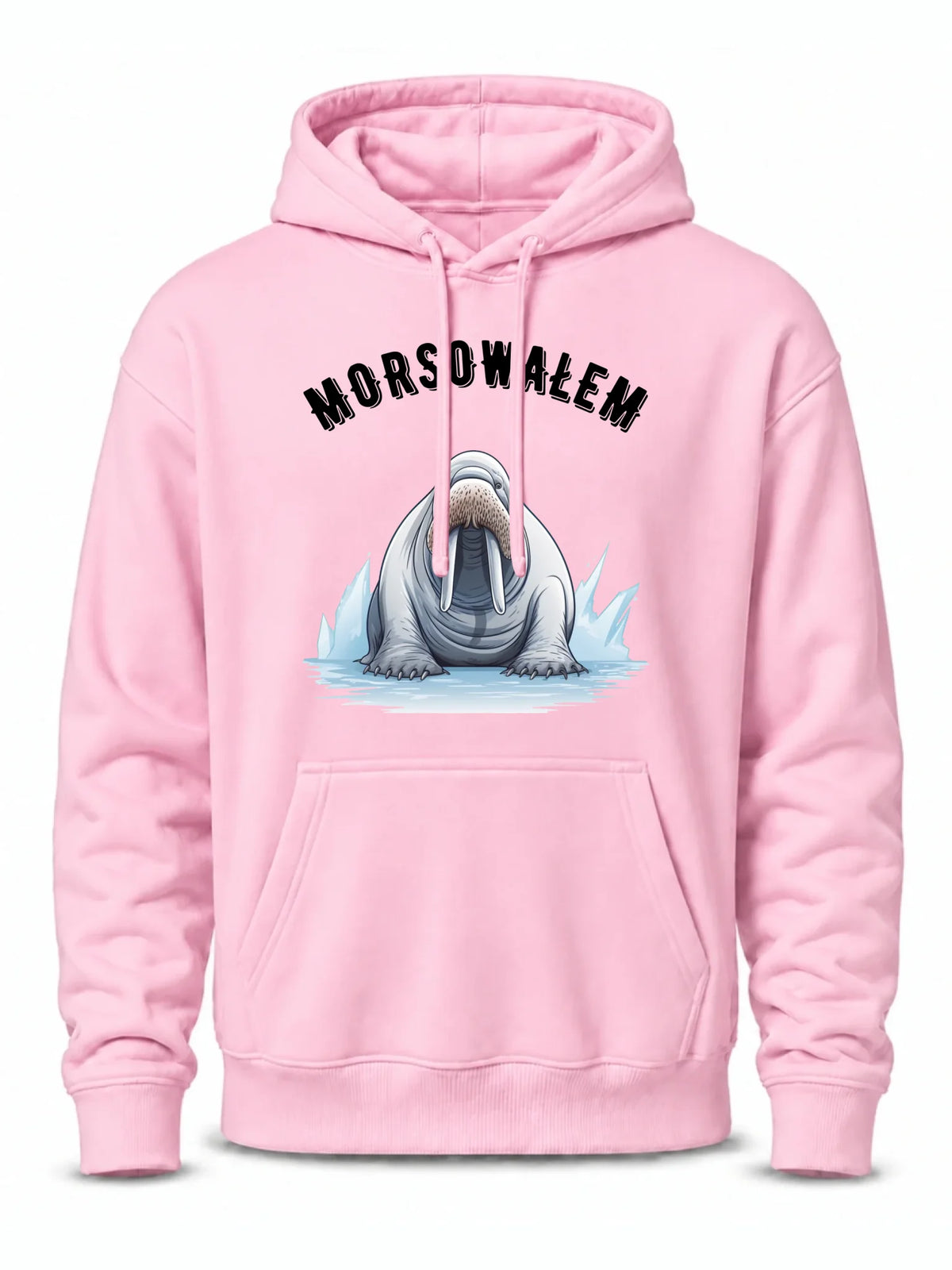 Bluza męska z kapturem dla morsa - Morsowałem HM01