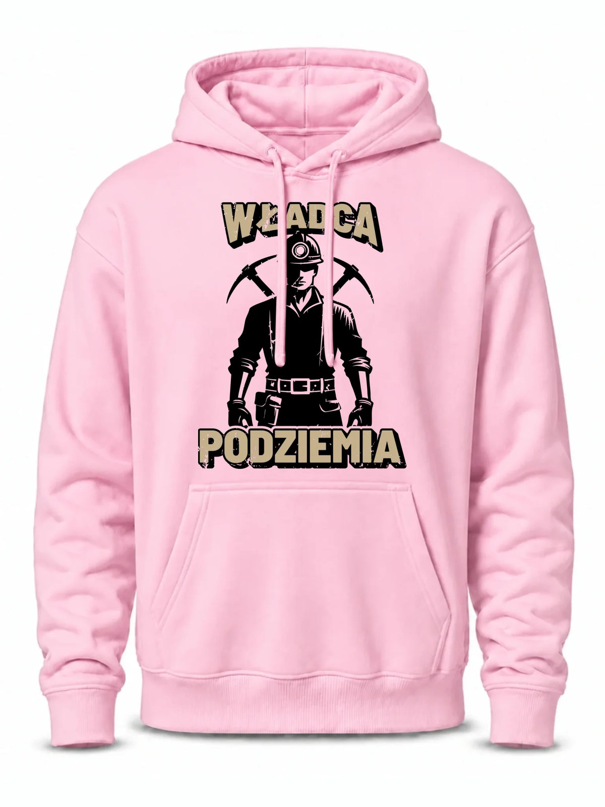Bluza męska z kapturem - prezent dla górnika - Władca podziemia G25