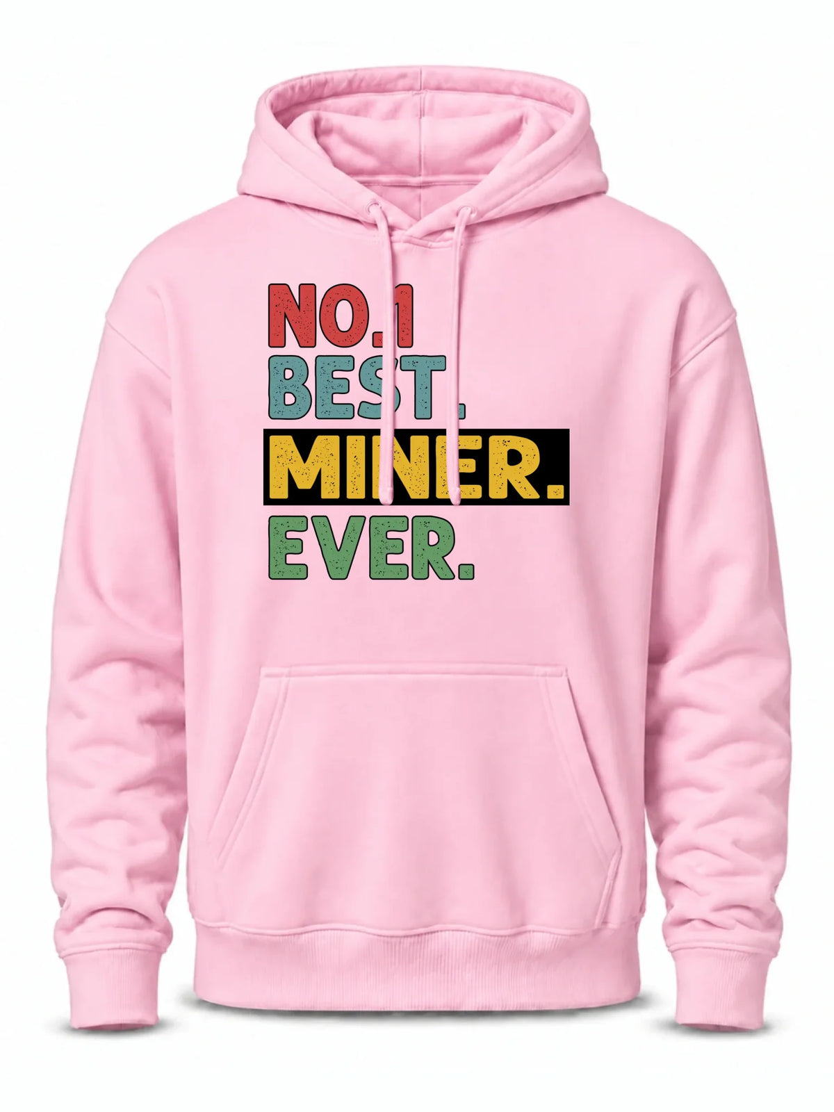 Bluza męska z kapturem - prezent dla górnika - Best miner ever G12