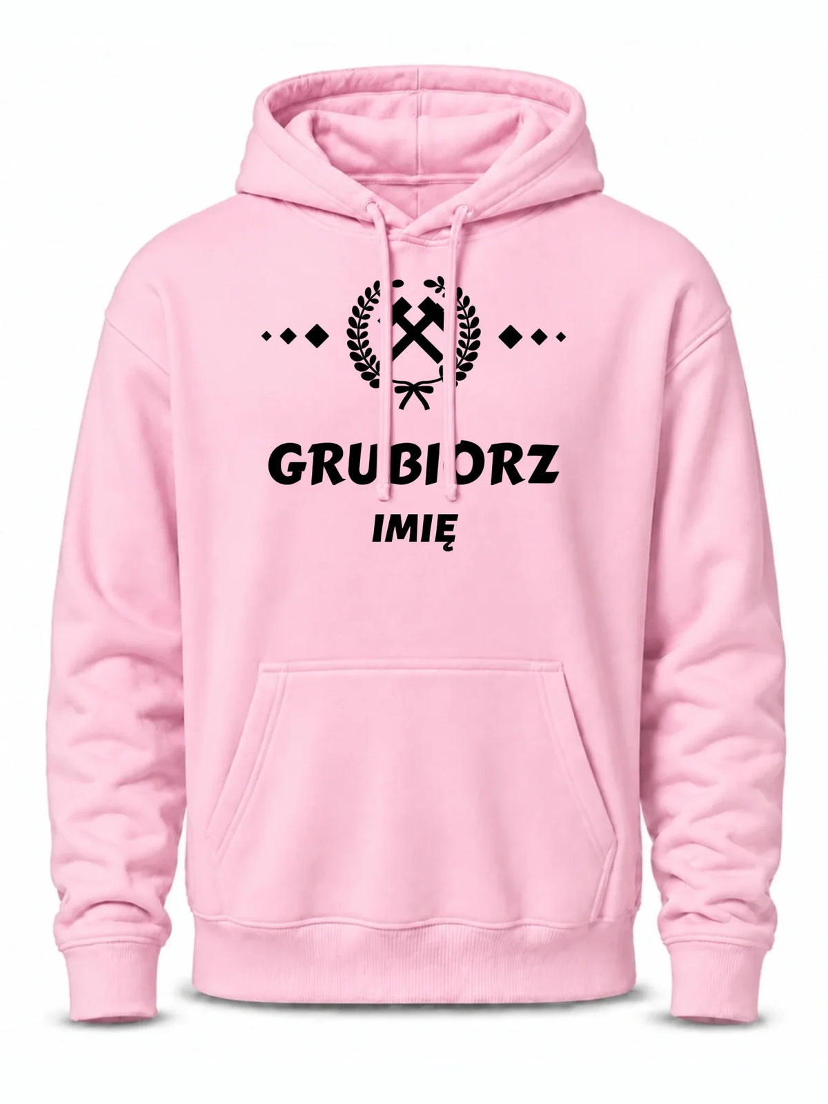 Bluza męska z kapturem - prezent dla górnika - Grubiorz - personalizowana G03