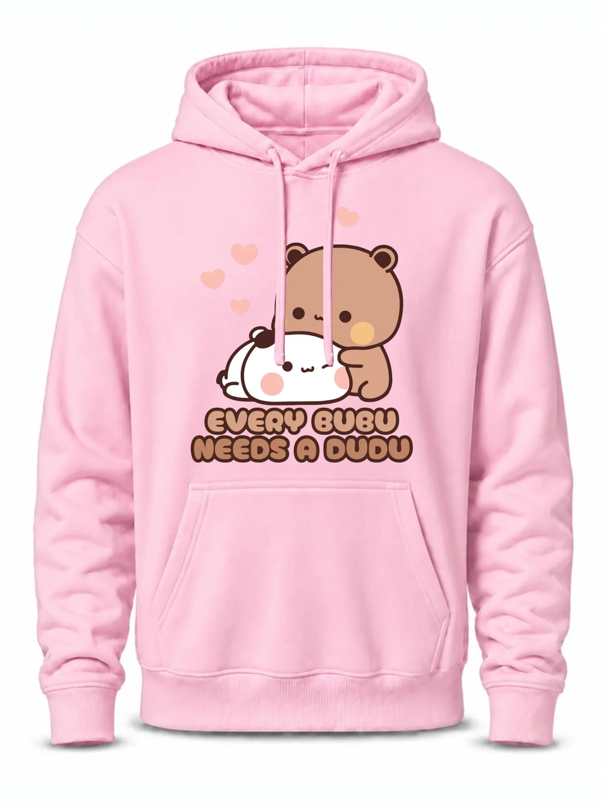 Bluza męska z kapturem dla par - Every Bubu needs a Dudu W33