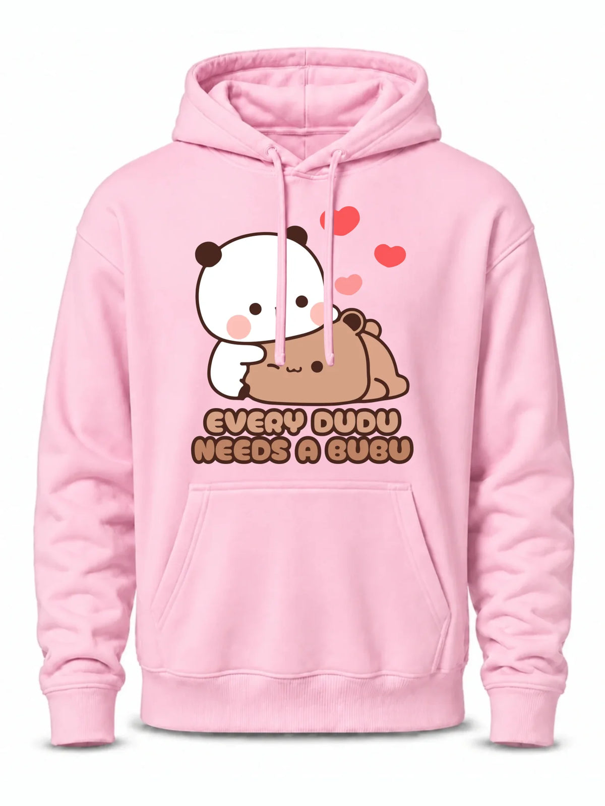 Bluza męska z kapturem dla par - Every Dudu needs a Bubu W32