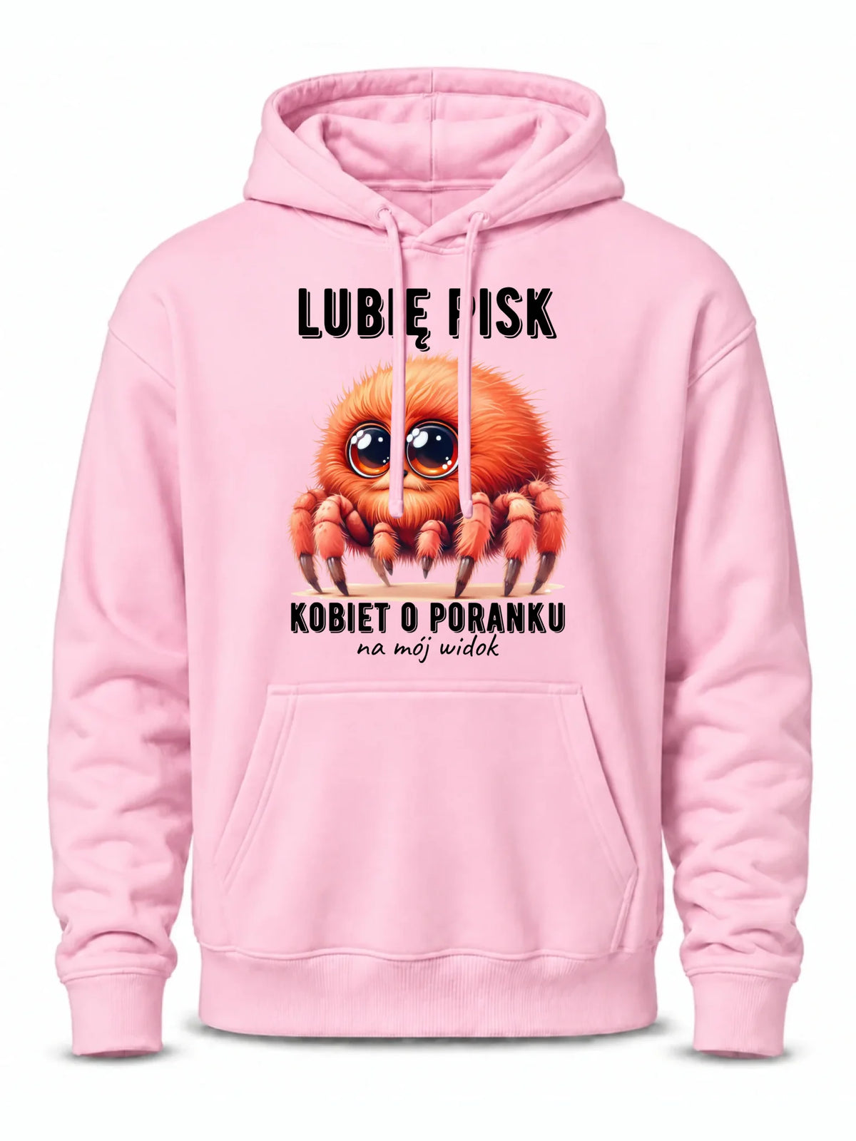 Bluza męska z kapturem - prezent dla chłopaka - Lubię pisk kobiet DCH14