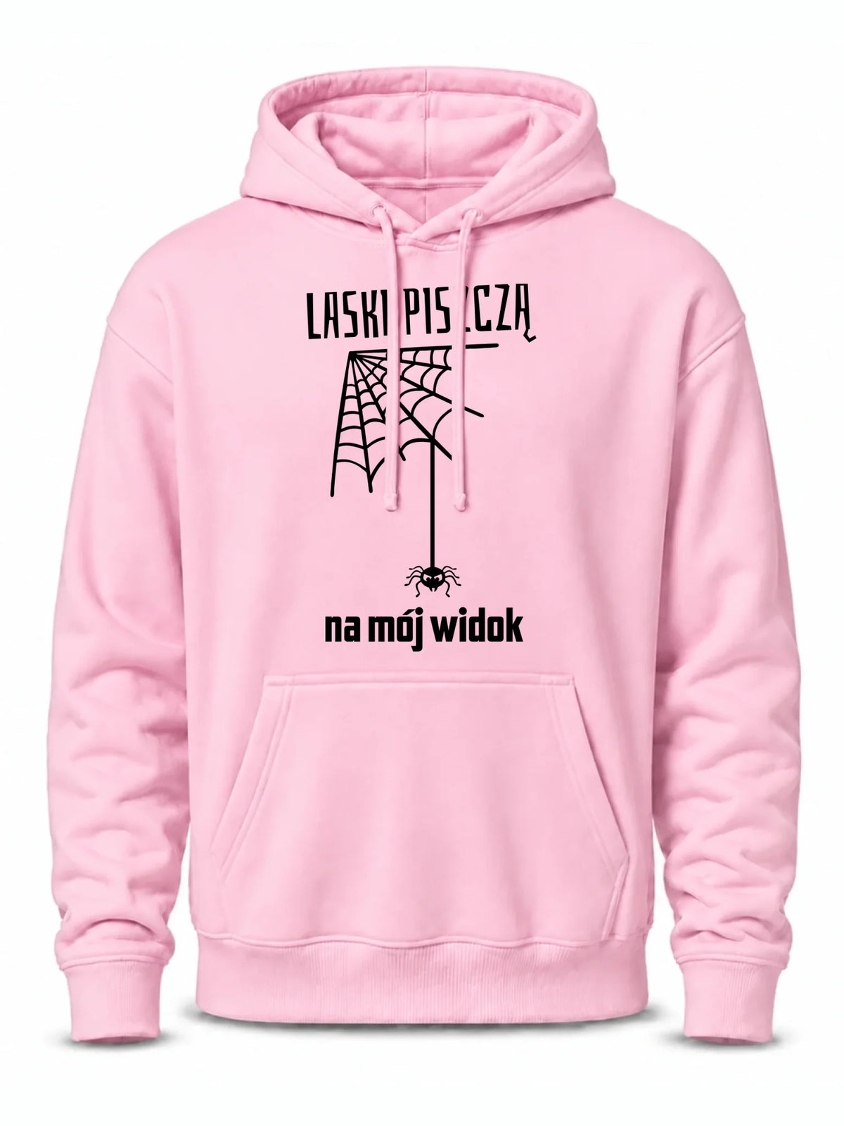 Bluza męska z kapturem - prezent dla chłopaka - Laski piszczą na mój widok DCH13