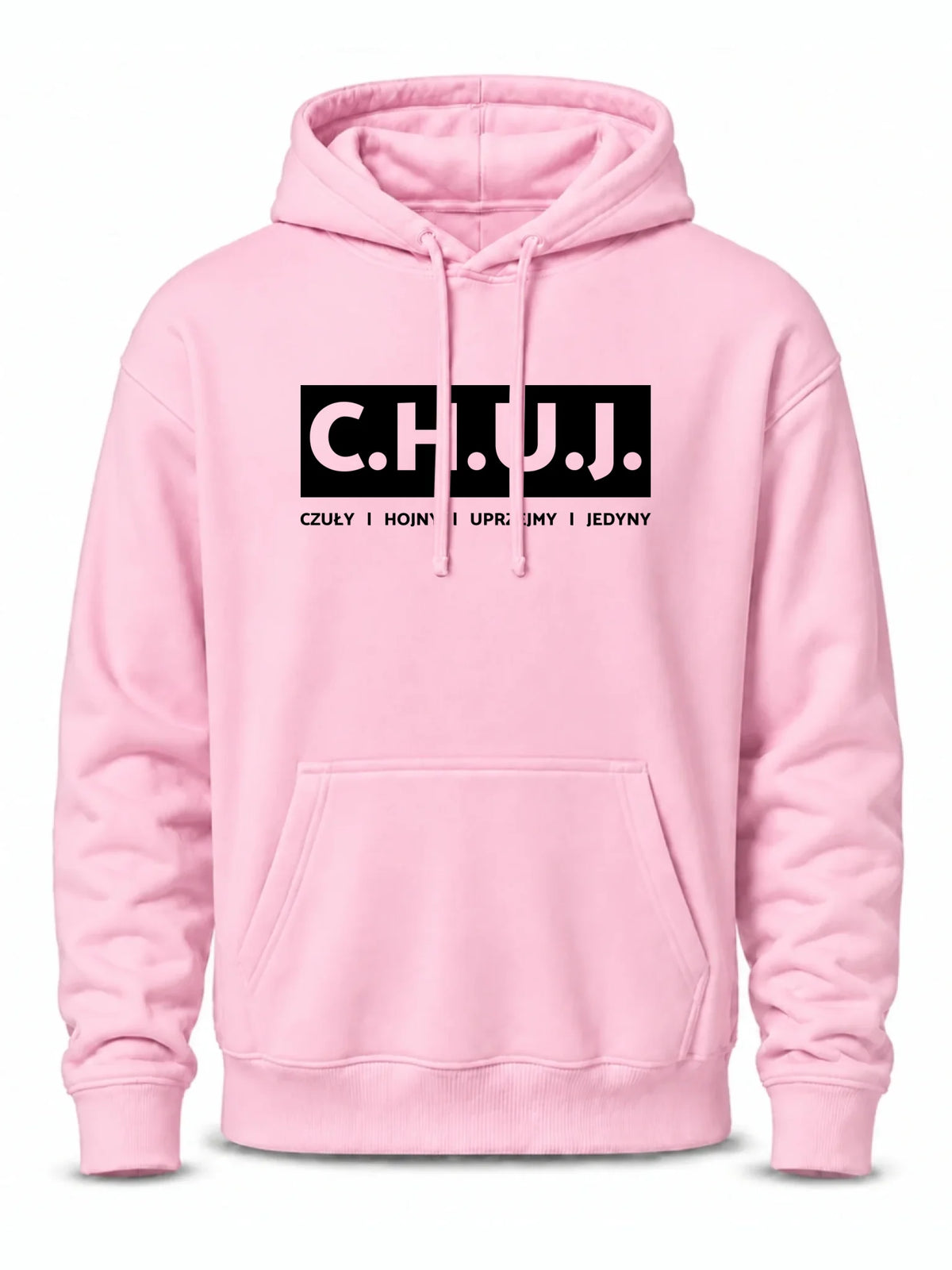 Bluza męska z kapturem - prezent dla kolegi na Dzień Chłopaka przyjaciela - C.H.U.J. - bez cenzury DCH12