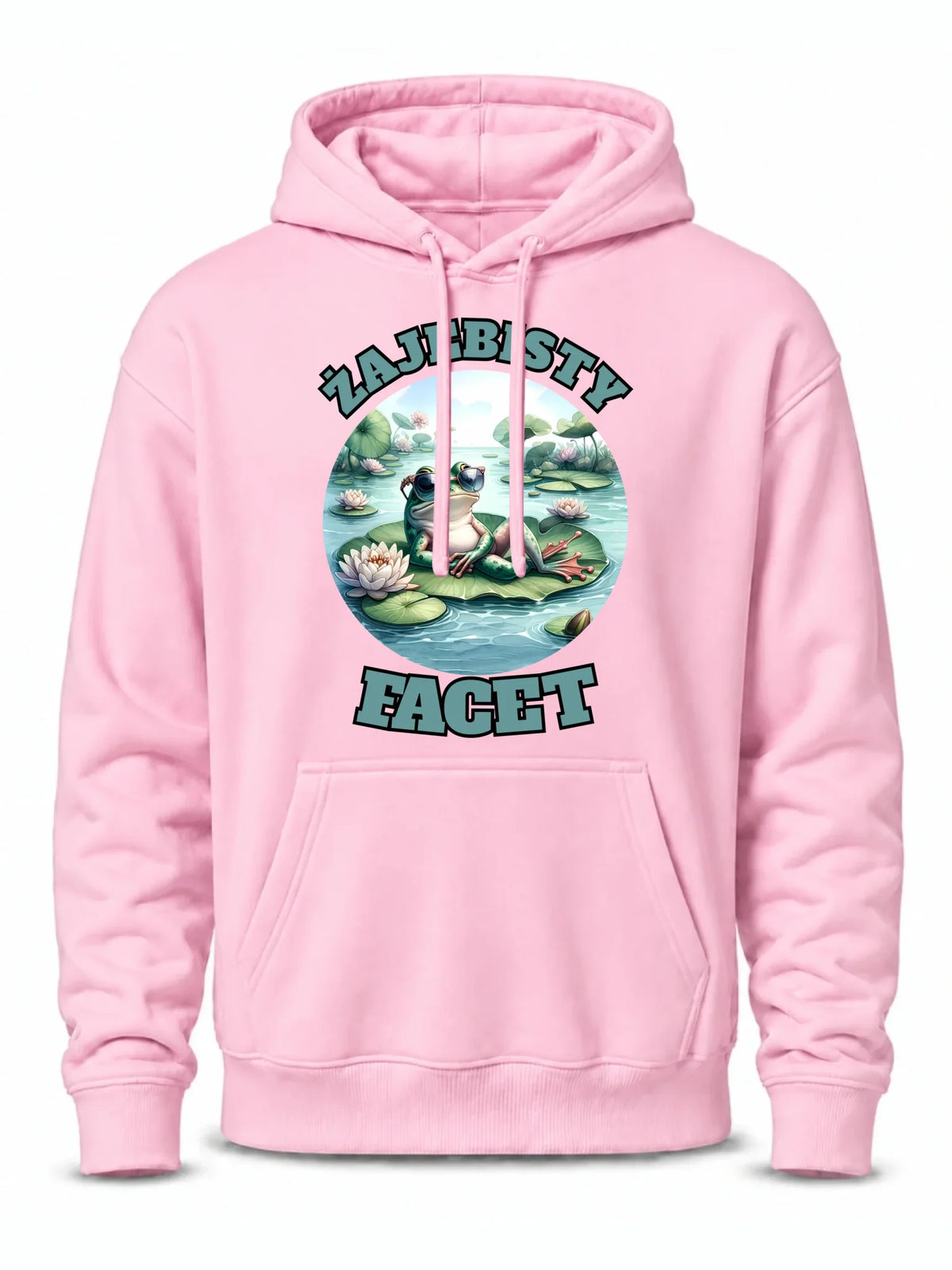 Bluza męska z kapturem - Żajebisty facet DCH08