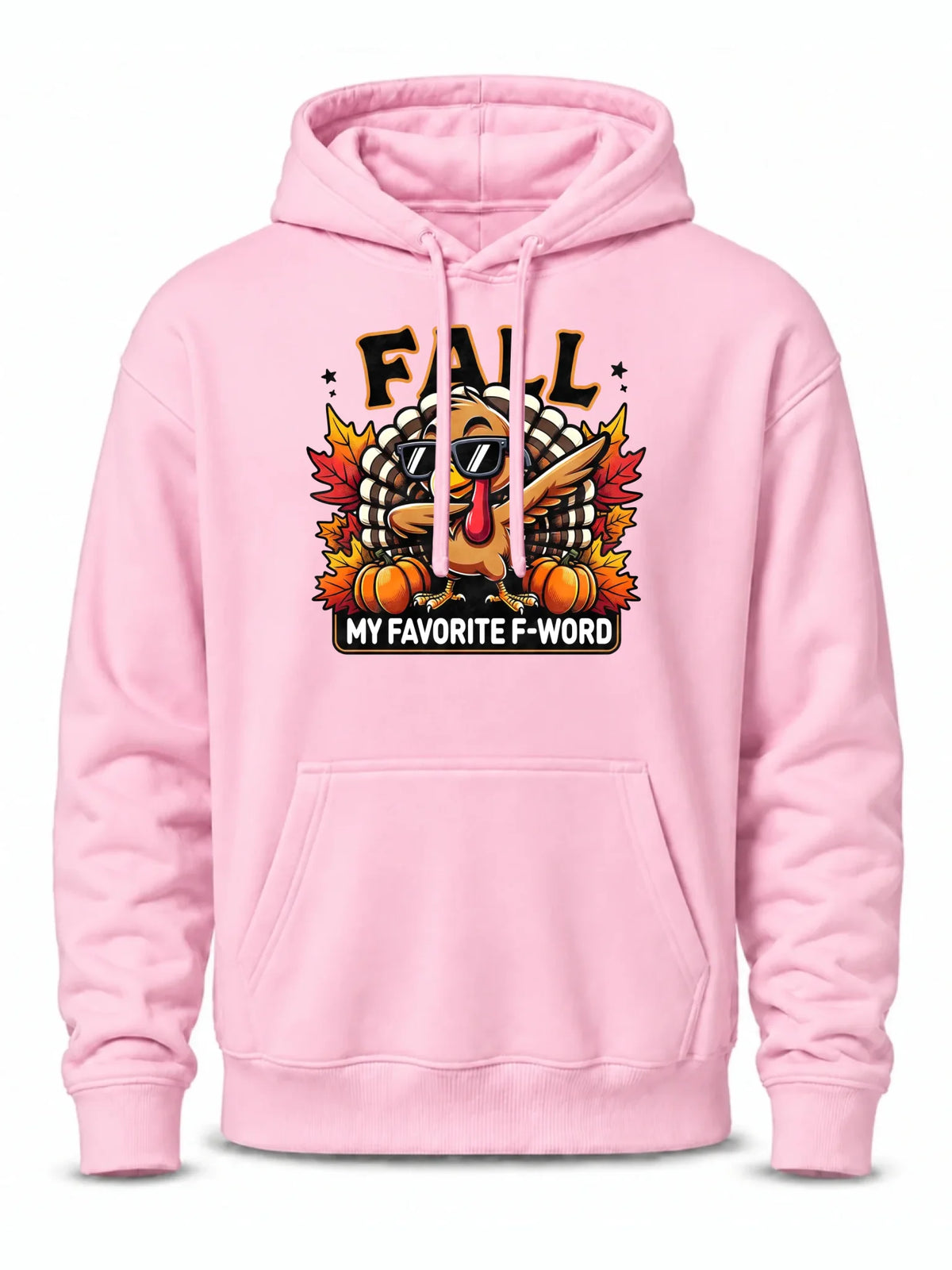 Bluza męska z kapturem jesienna - FALL my favorite F-word JS11