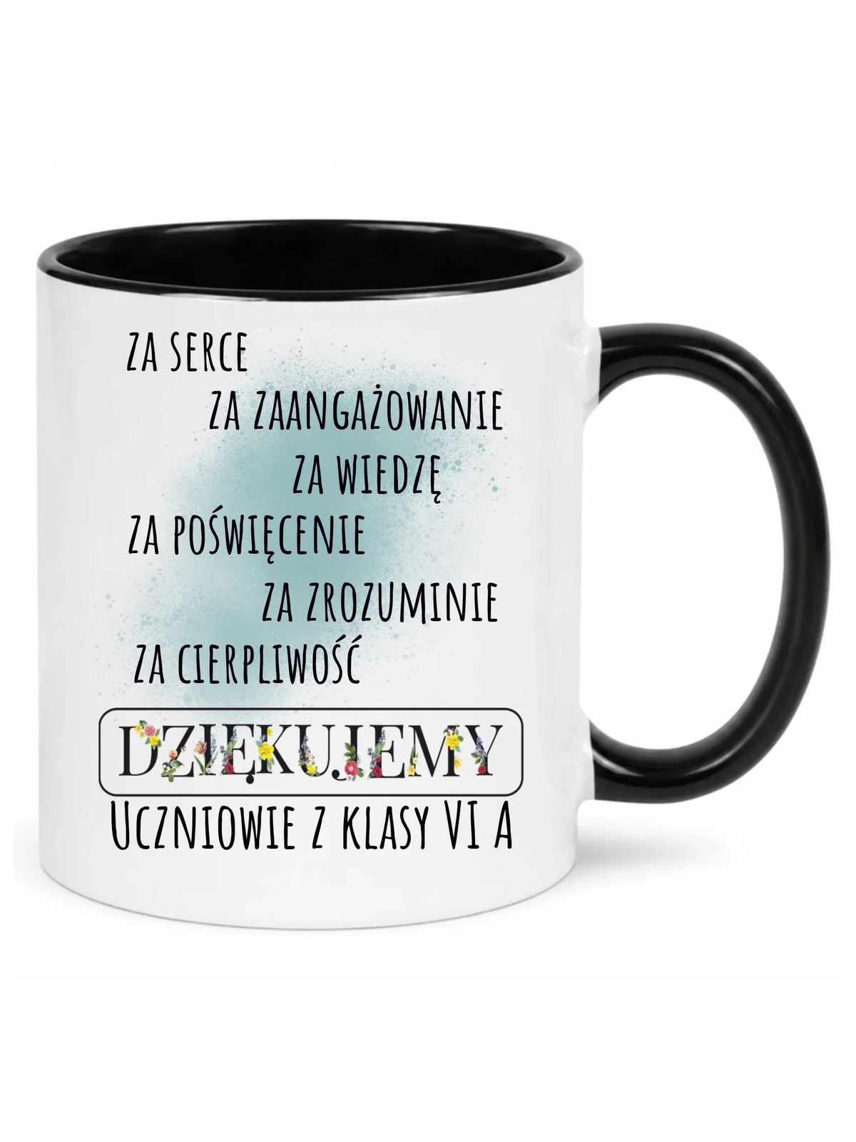 Kubek dla nauczyciela z personalizacją - Dziękujemy N06